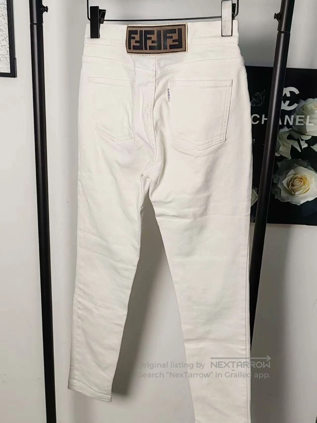 Fendi fendi double F logo long pants. Size US 28 / EU 44 - 1 Thumbnail