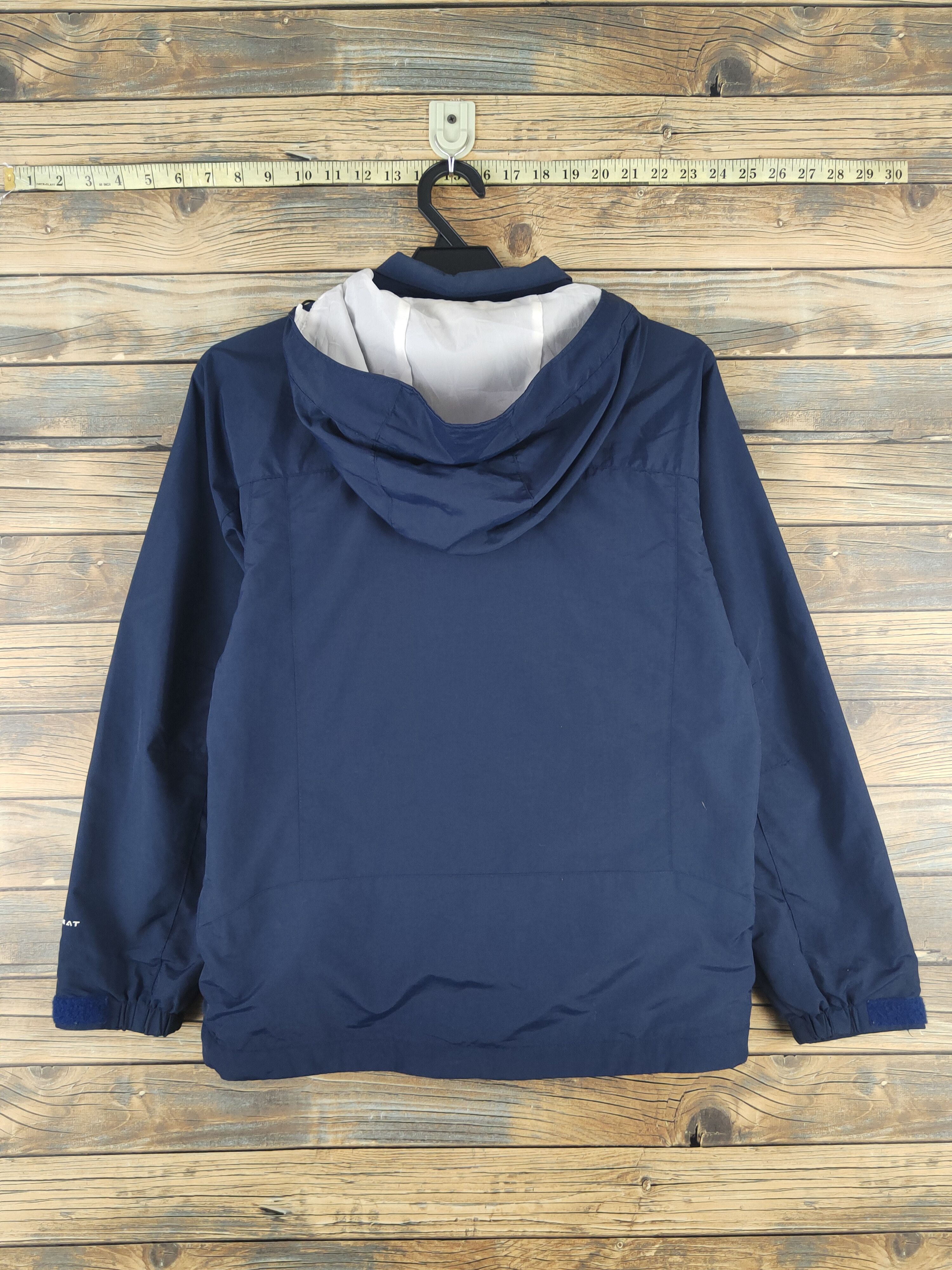 Columbia Columbia Navy Nylon Sportswear Hoodie Sweaters #W2255 Size US S / EU 44-46 / 1 - 10 Thumbnail