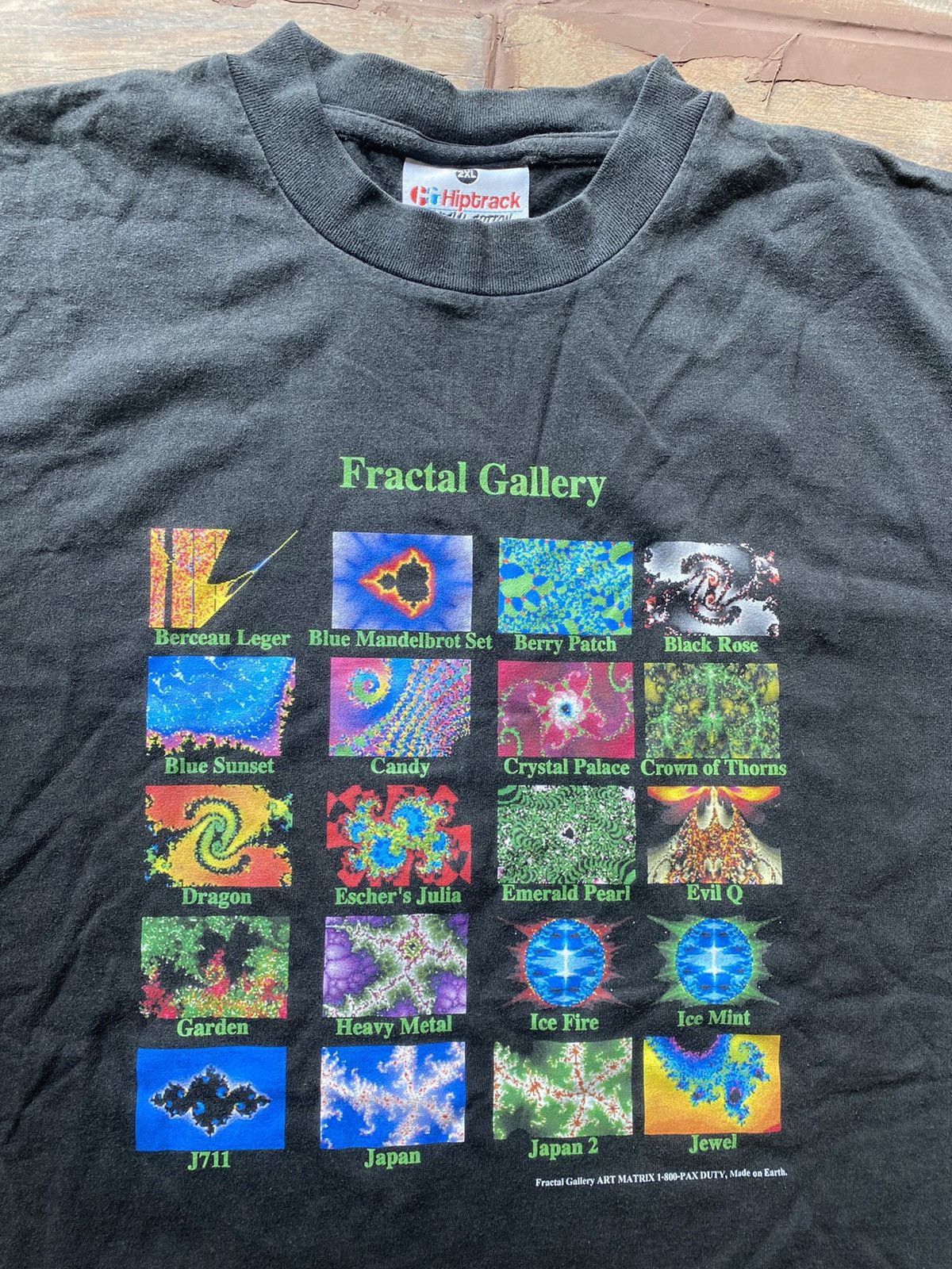 Vintage Vintage Fractal Gallery T shirt Size US XXL / EU 58 / 5 - 3 Thumbnail