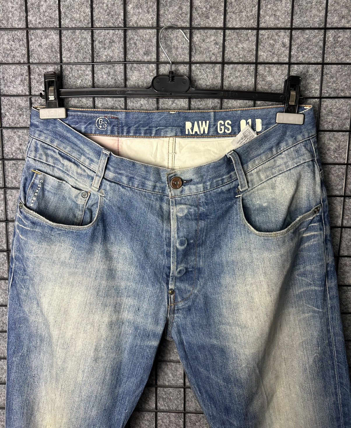 G-Star G Star Raw New Radar Tapered Distressed Jeans Size 34 Size US 34 / EU 50 - 8 Thumbnail
