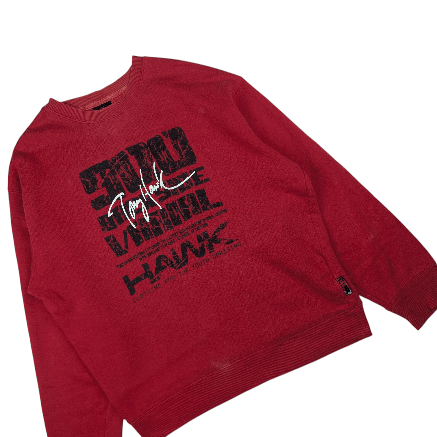 Tony Hawk TONY HAWK Skateboard Sweatshirts Jumper Size US XL / EU 56 / 4 - 5 Thumbnail