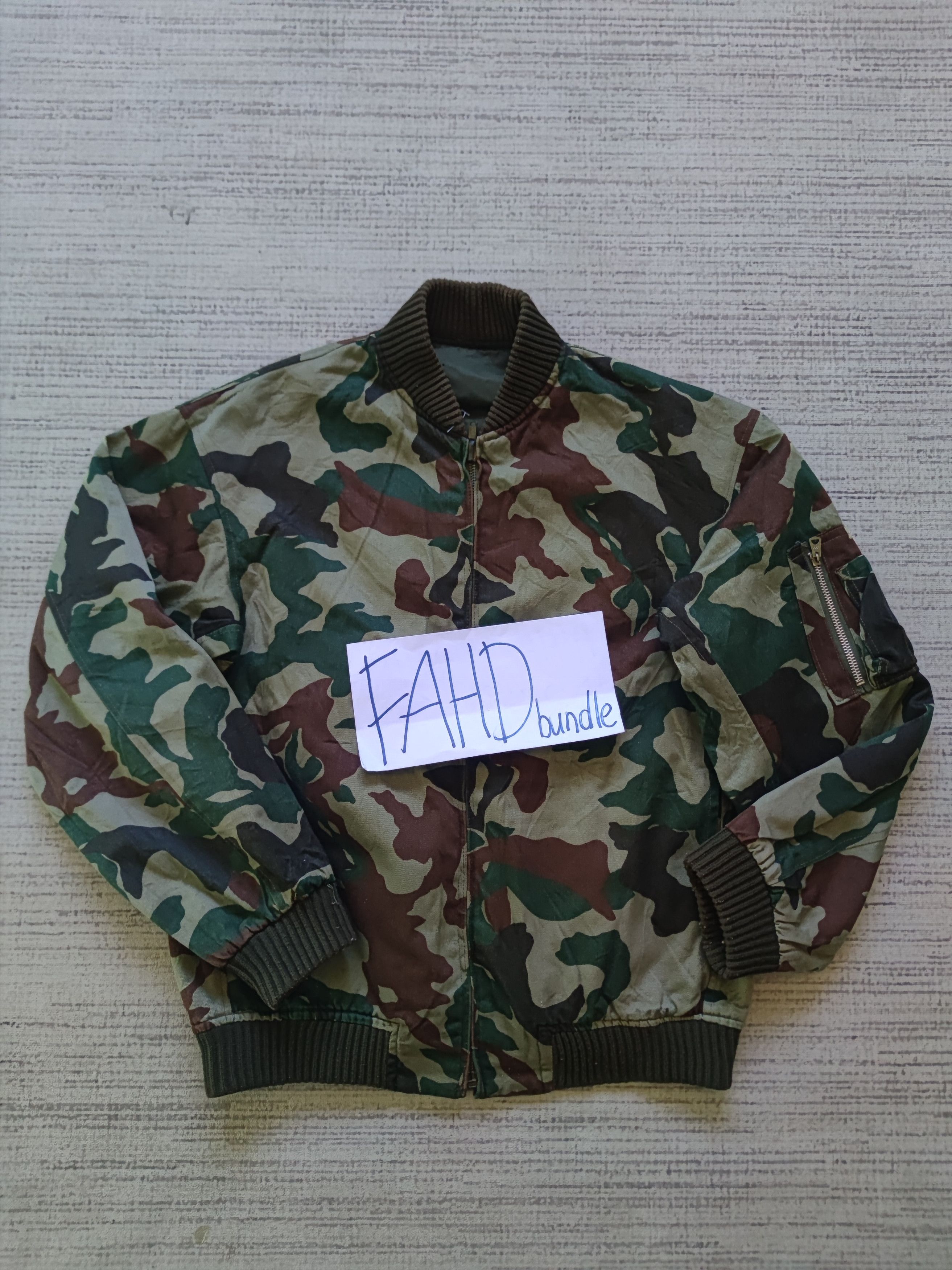 Vintage Vintage 70's JASDF MA-1 Flight Jacket Size US M / EU 48-50 / 2 - 11 Thumbnail