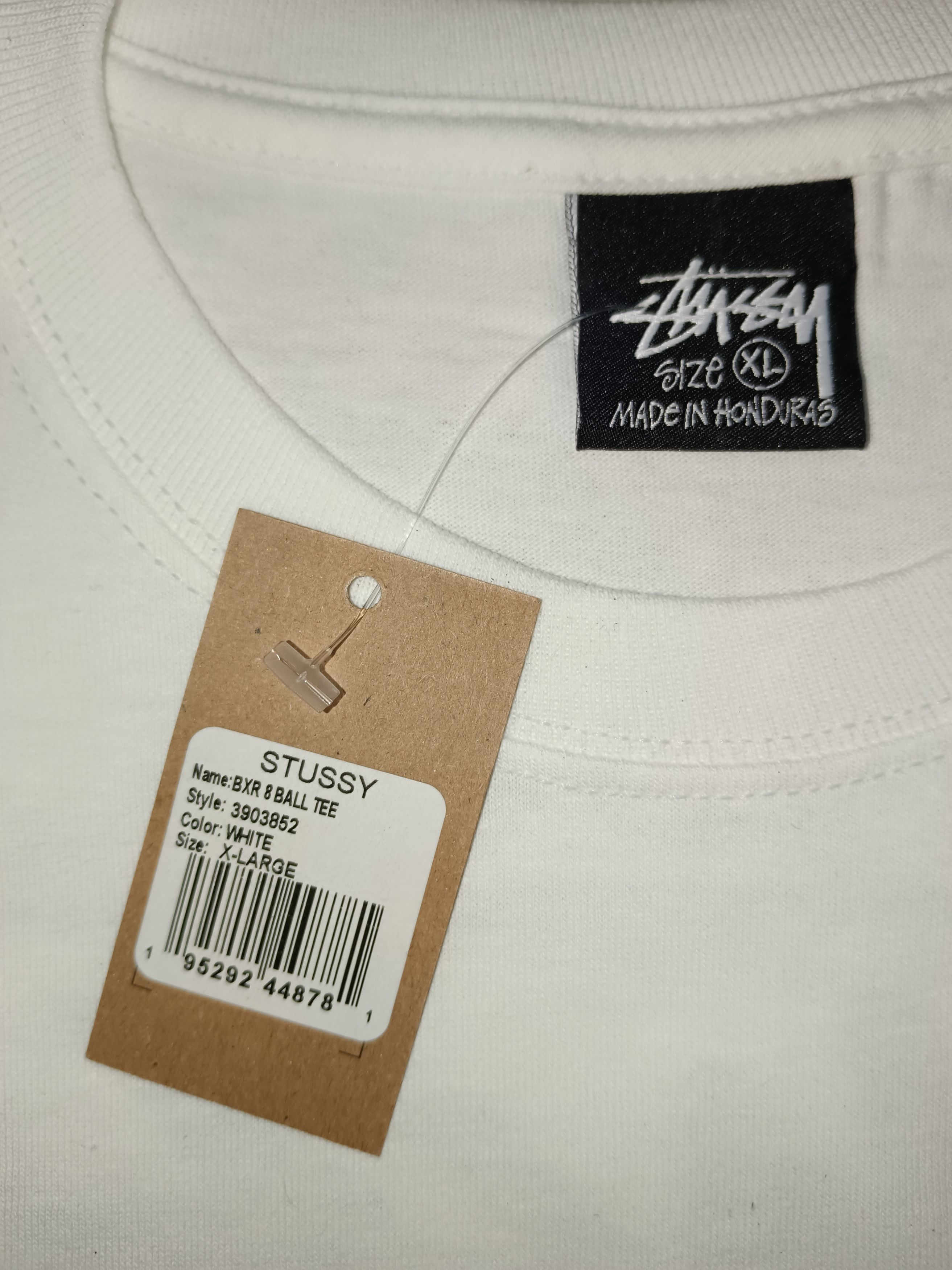 Born X Raised × Stussy Stussy Born x Raised 8 Ball Tee White Size US XL / EU 56 / 4 - 5 Thumbnail