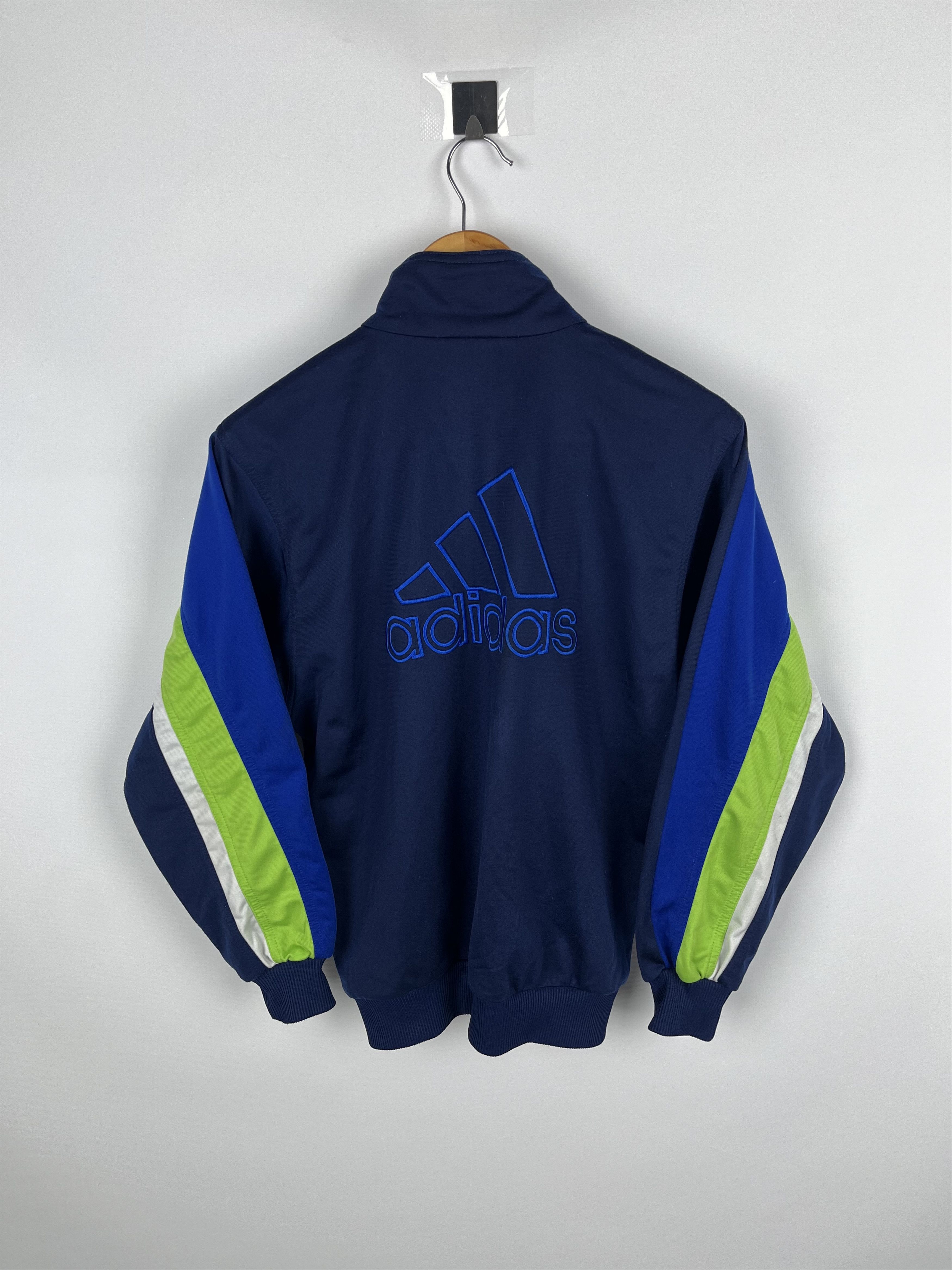 Adidas Vintage Adidas Track Top Size Small Full Zip 90s Size US S / EU 44-46 / 1 - 2 Thumbnail