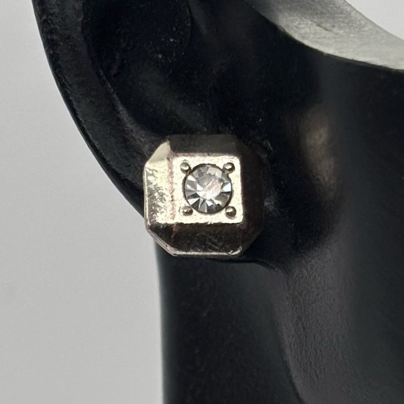 Other Silver Crystal Earrings Size ONE SIZE - 1 Thumbnail