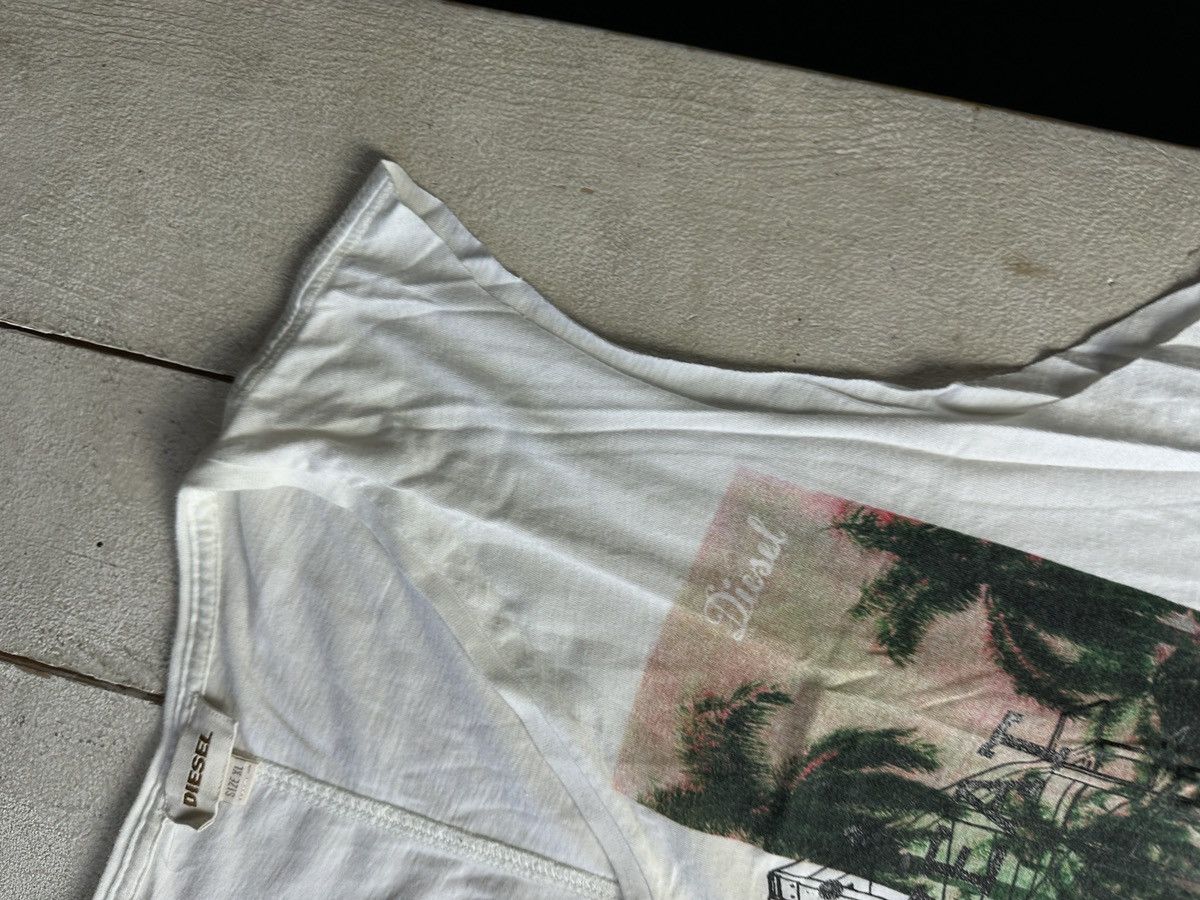 Diesel CRAZY🚨 DIESEL AVANT GARDE Y2K POCKET TANK TOP MEN B&W Size US XL / EU 56 / 4 - 5 Thumbnail