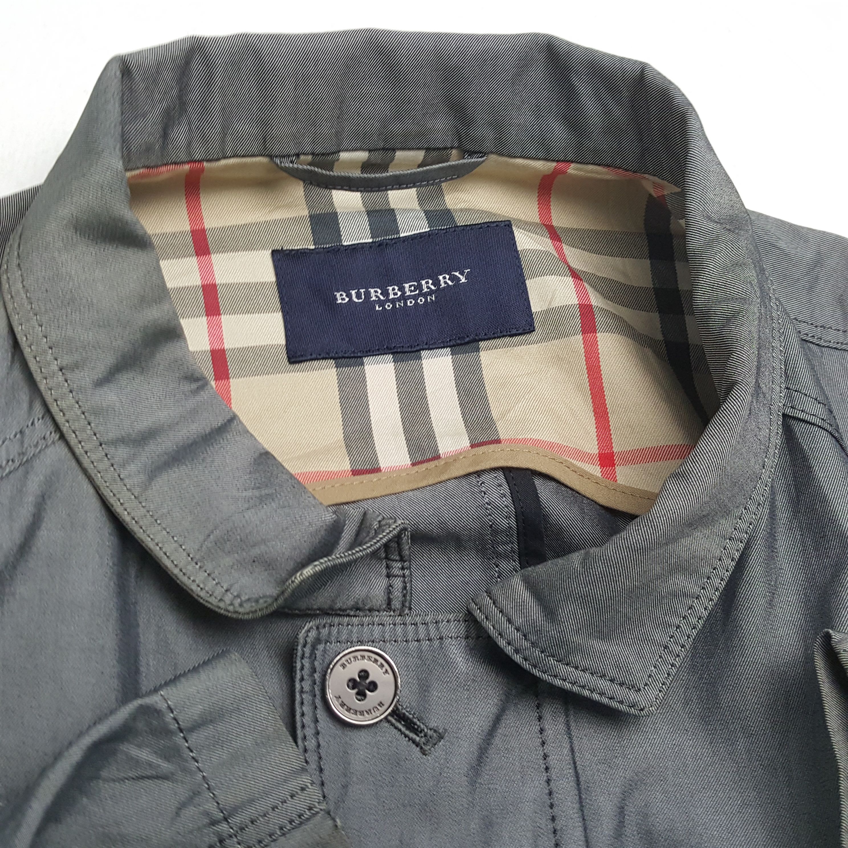 Burberry × Vintage BURBERRY LONDON Fashion Style Custom Art Jacket Size US M / EU 48-50 / 2 - 10 Thumbnail