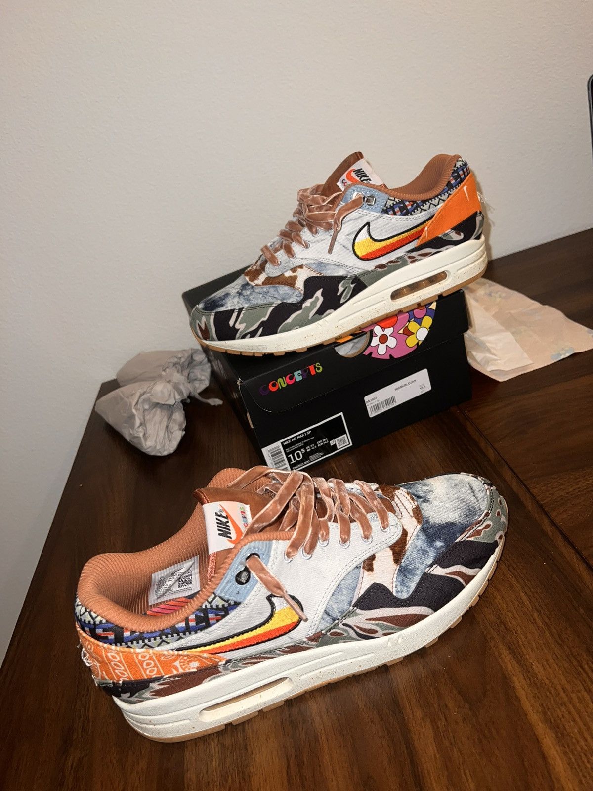 CNCPTS × Nike Nike Air Max 1 SP “ Heavy” Size US 10.5 / EU 43-44 - 14 Thumbnail