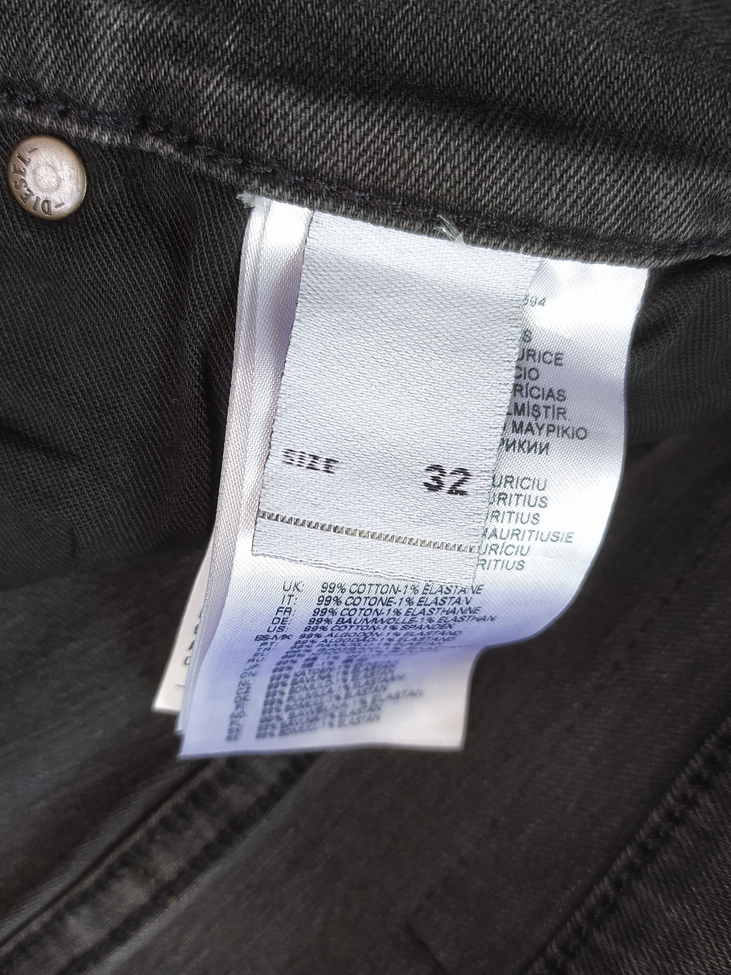 Diesel Diesel D-YENNOX-0GDAQ Men's Jeans Free Shipping T/ 9825 Size US 32 / EU 48 - 8 Thumbnail