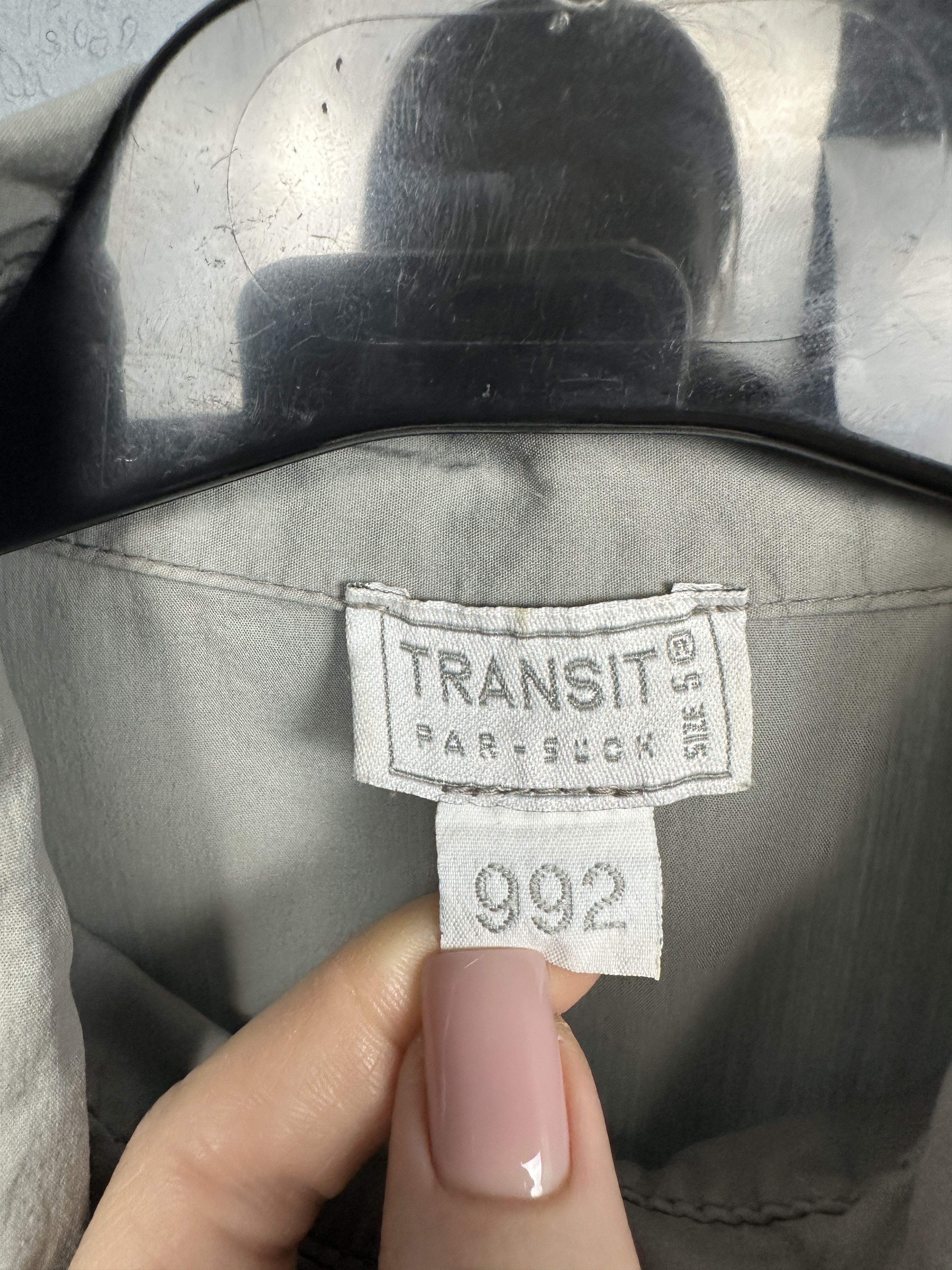 Transit Transit Par Such Womens Long Sleeve Shirt Size 5 Size L / US 10 / IT 46 - 3 Thumbnail