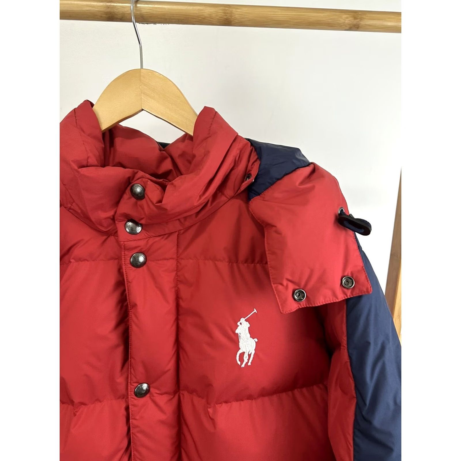 Ralph Lauren VINTAGE NWT Polo Ralph Lauren Big Pony #18 Spellout Puffer Down Hooded Coat Jacket 1XB Size US XL / EU 56 / 4 - 6 Thumbnail