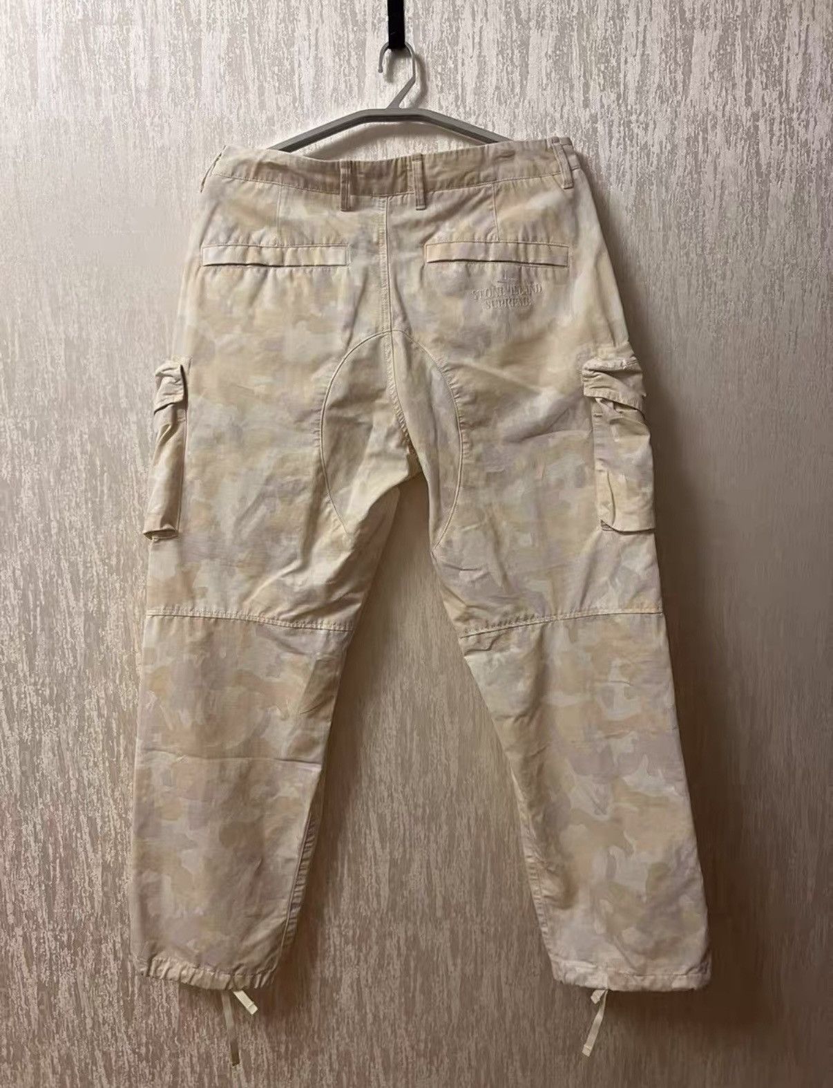 Stone Island Stone Island x Supreme Thermal Reflective Camo Cargo Pants Size US 34 / EU 50 - 2 Thumbnail