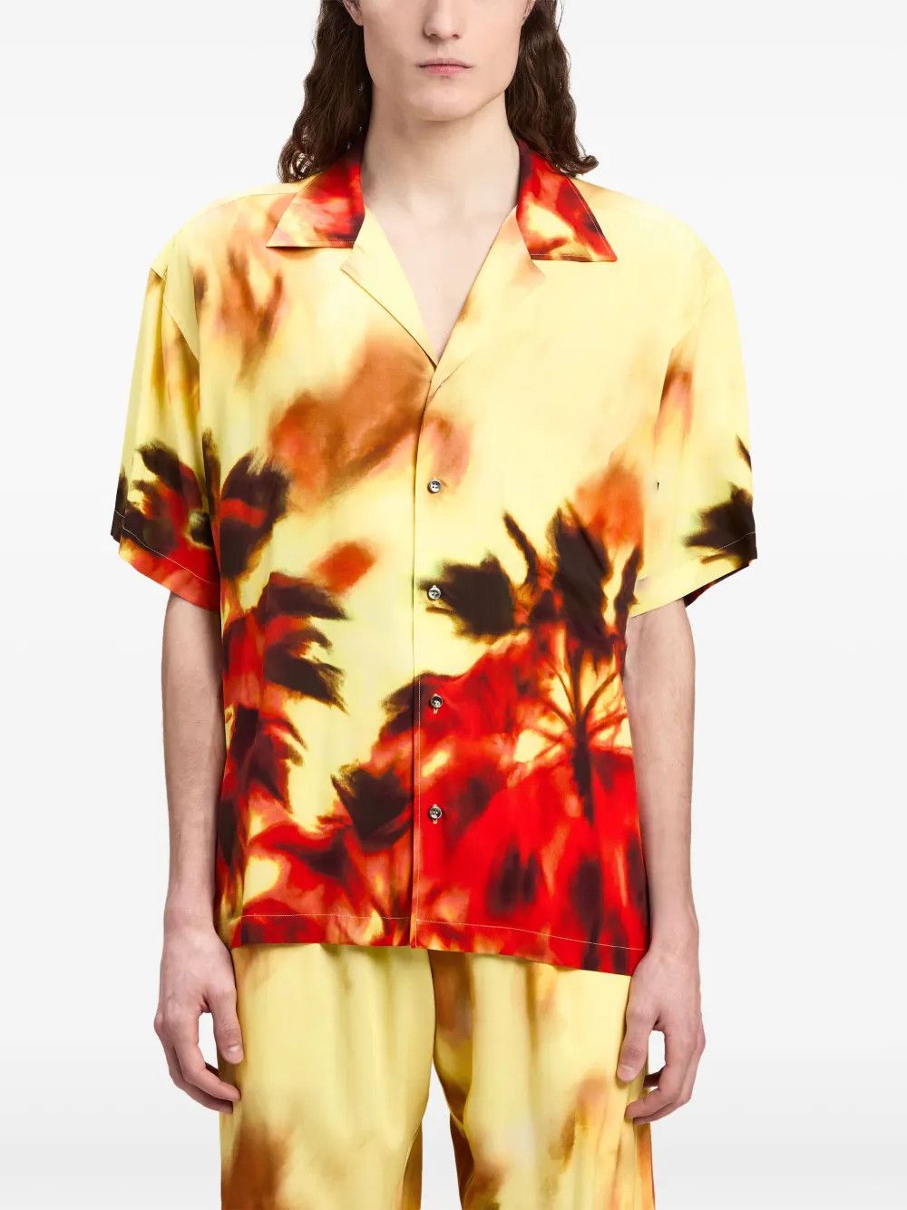 Other Act-Print Notched-Collar Shirt Size US M / EU 48-50 / 2 - 1 Thumbnail