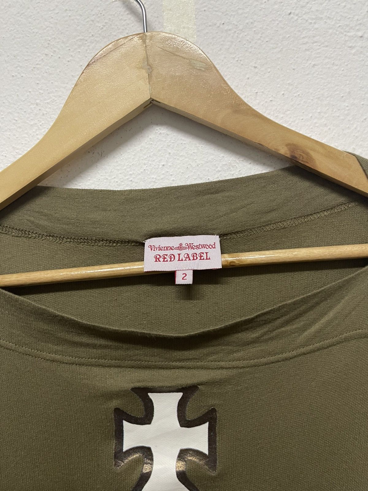 Vivienne Westwood 90s VIVIENNE WESTWOOD RED LABEL DEFORMED TSHIRT RARE DESIGN Size M / US 6-8 / IT 42-44 - 8 Thumbnail