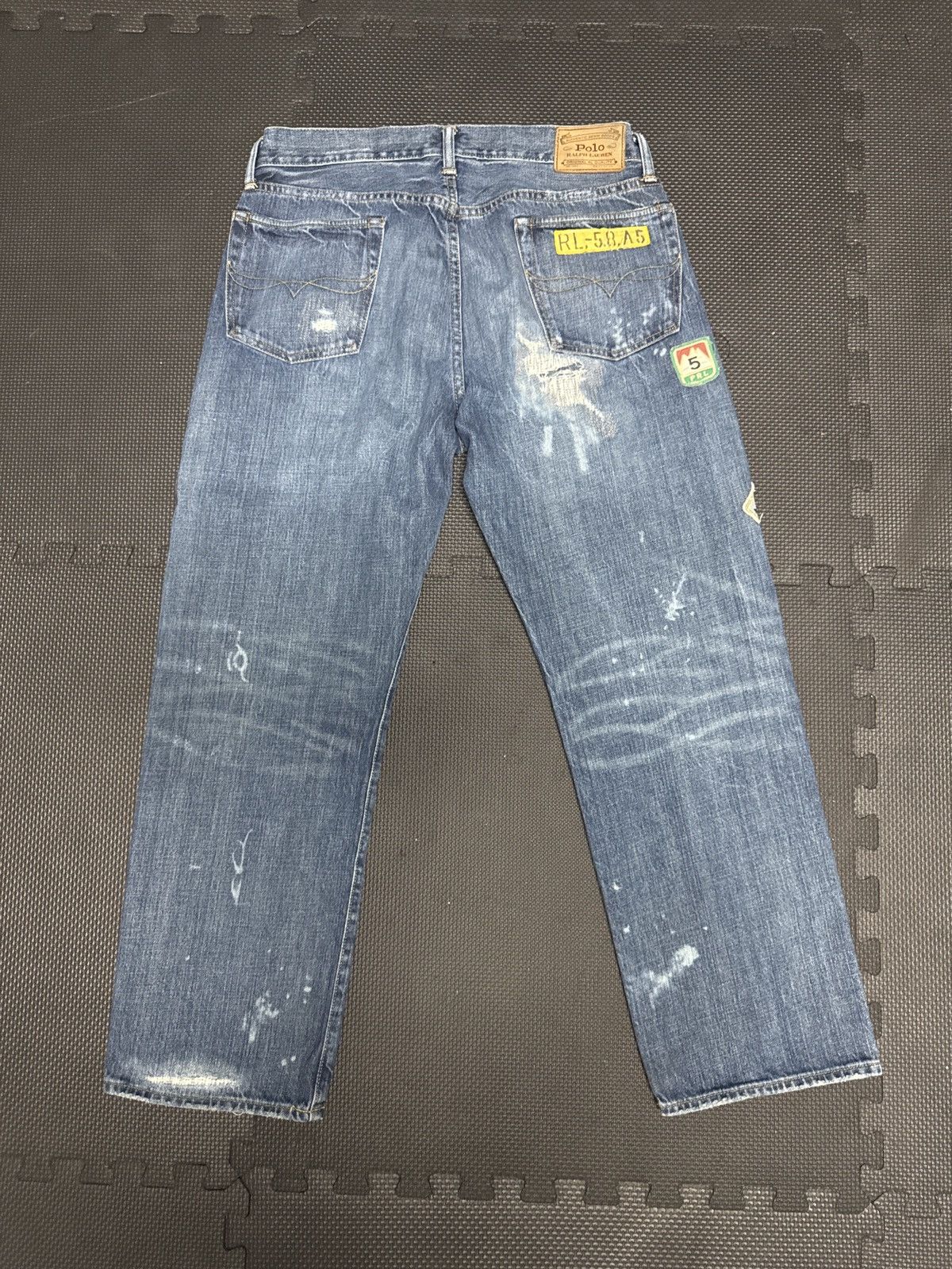 Polo Ralph Lauren Vintage Classic Graphic Jean Polo Ralph Lauren Size US 32 / EU 48 - 5 Thumbnail