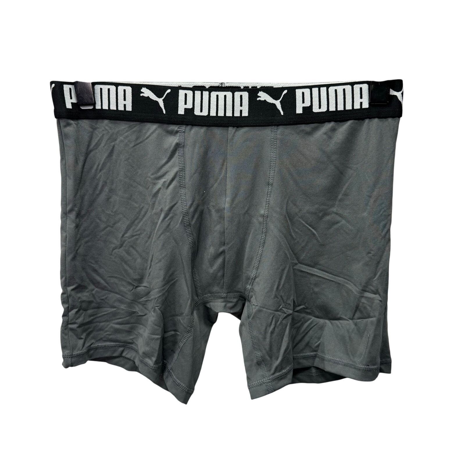 Puma PUMA Men's 3 Pack Boxer Briefs sz M Open Pack NWOT #G696 Size 32 - 3 Thumbnail