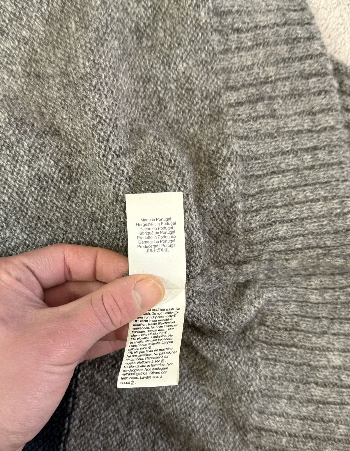 Universal Works Universal Works Mohair Cardigan Men L V-Neck Knit Sweater Size US L / EU 52-54 / 3 - 10 Thumbnail