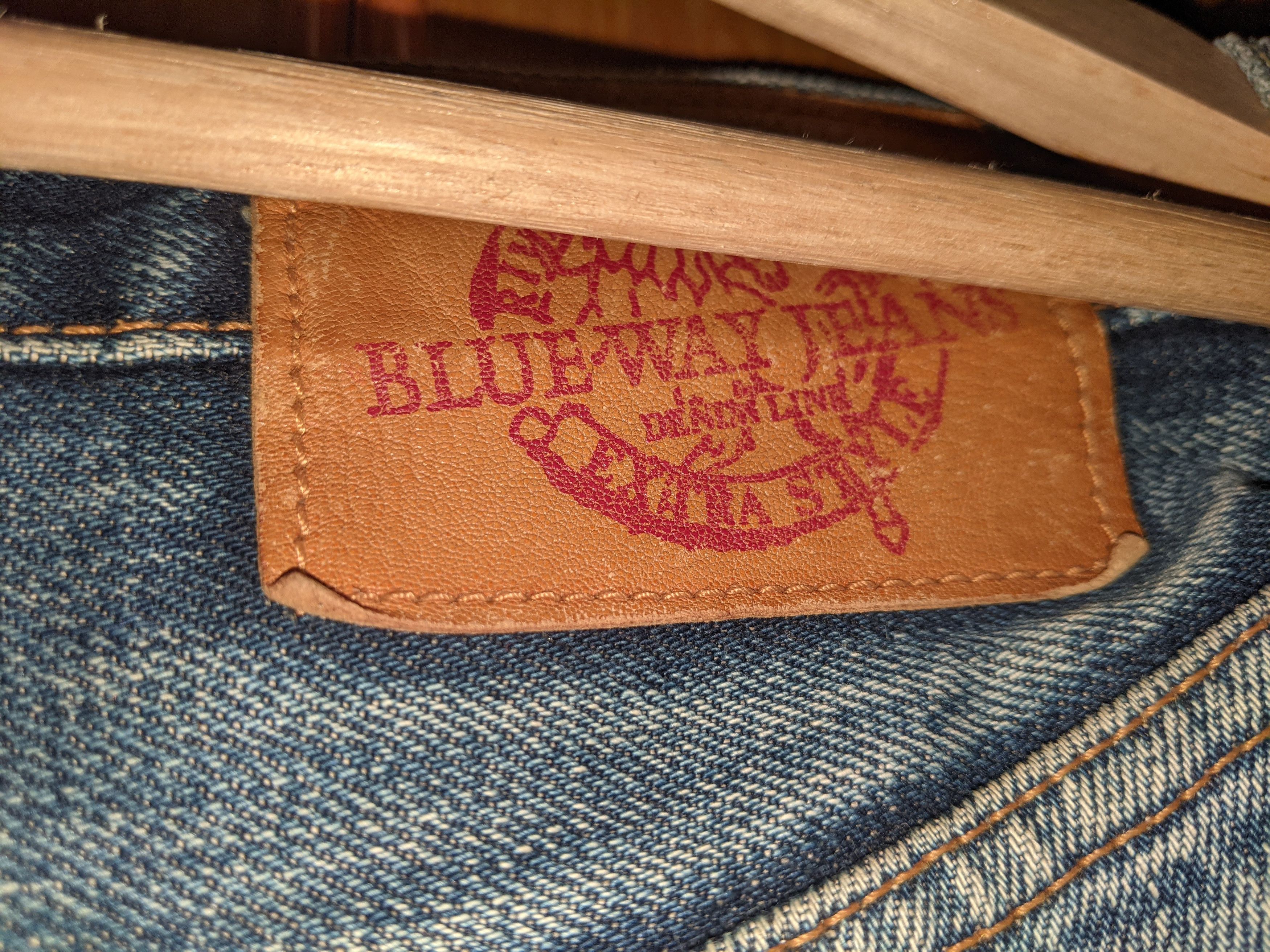 Blue Blue Japan × Japanese Brand Blue-Way Jeans Selvedge Size US 32 / EU 48 - 5 Thumbnail