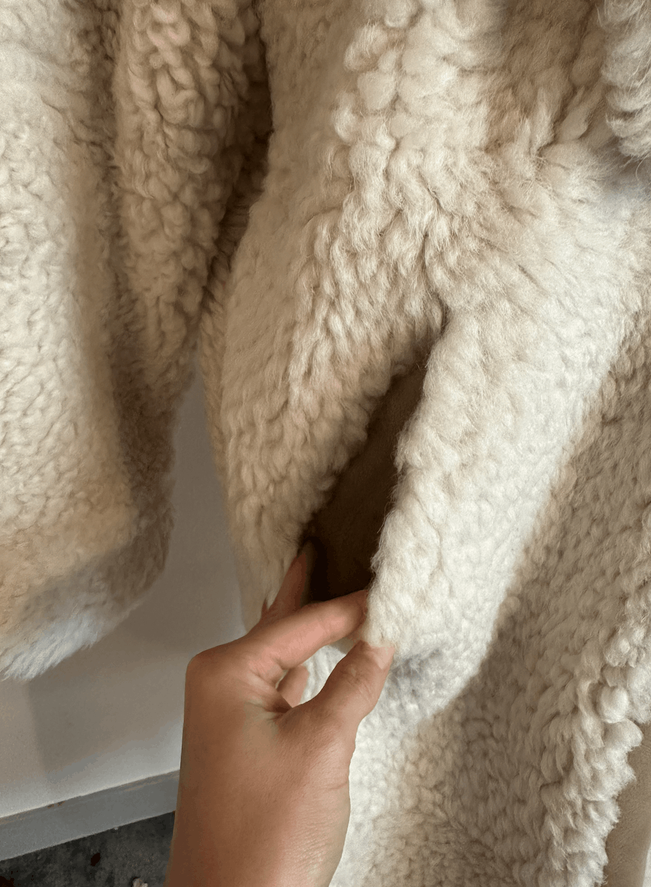 Iro Kamala Shearling Coat Size M / US 6-8 / IT 42-44 - 6 Thumbnail