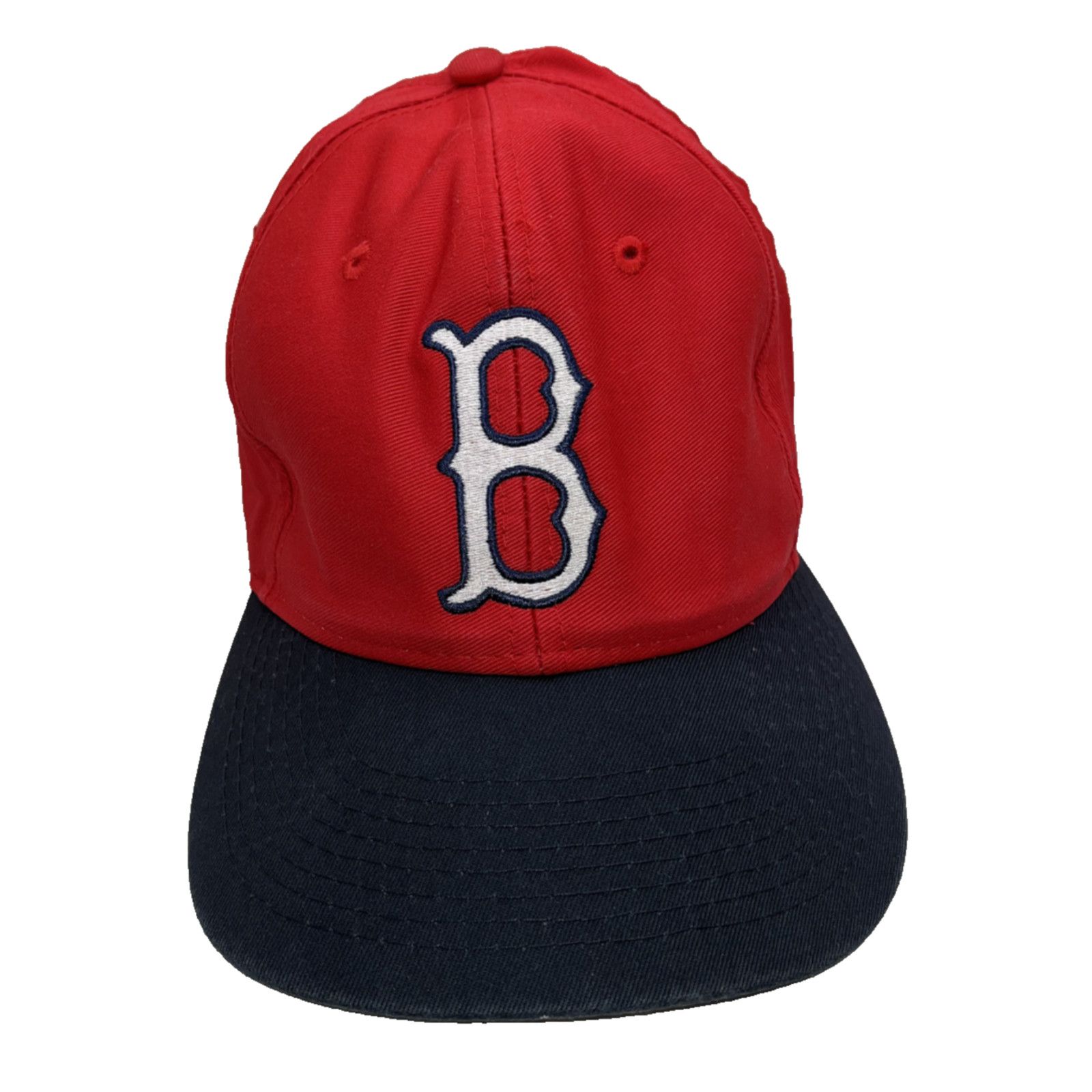 Logo 7 Boston Red Sox Snapback Hat Logo 7 MLB Signed Inside Brim Size ONE SIZE - 8 Thumbnail