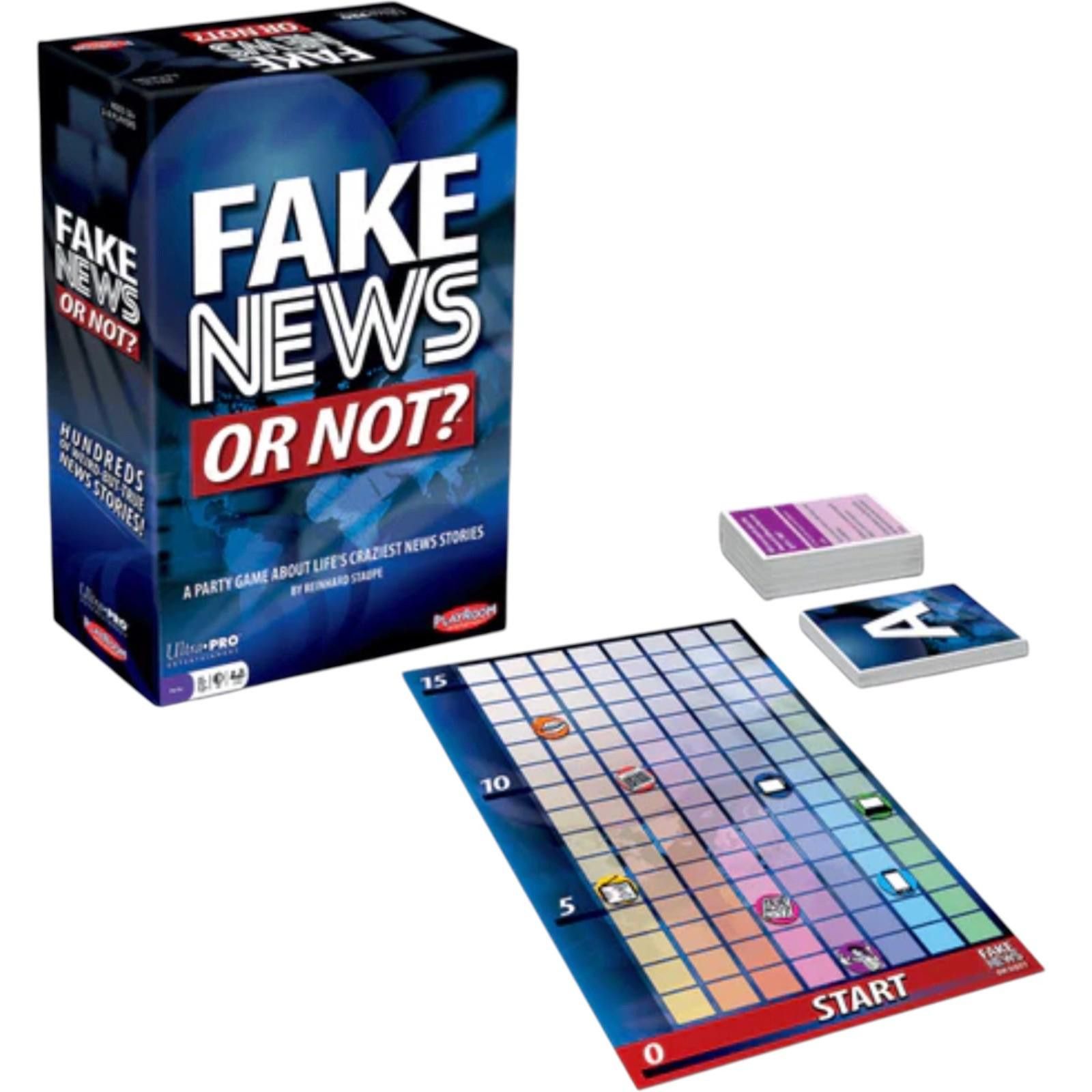 Other Fake News or Not Party Game New Sealed Playroom Humor Size ONE SIZE - 7 Thumbnail
