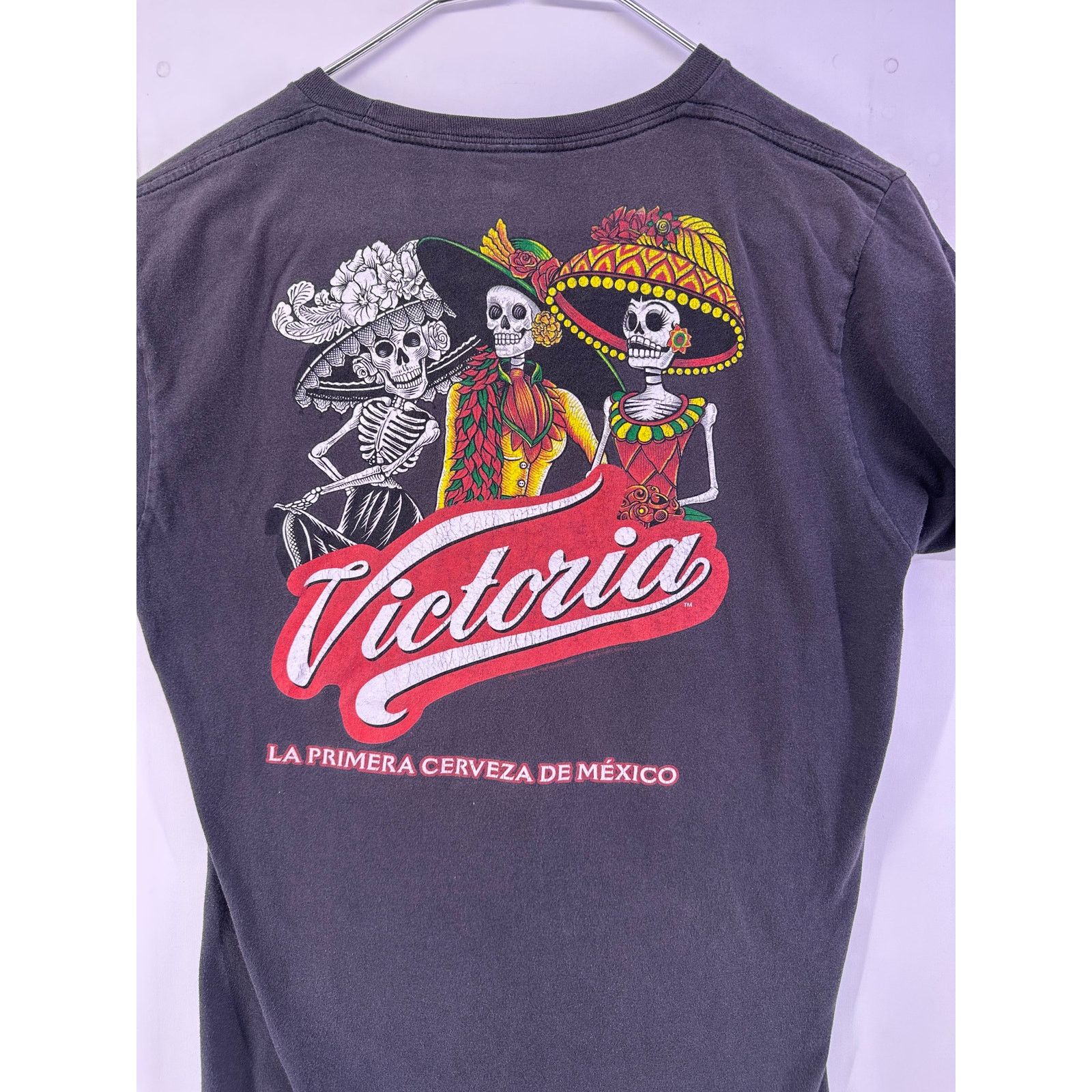 & Other Stories Victoria La Primera Cerveza De Mexico Black Shirt Sz Medium Size US M / EU 48-50 / 2 - 8 Thumbnail