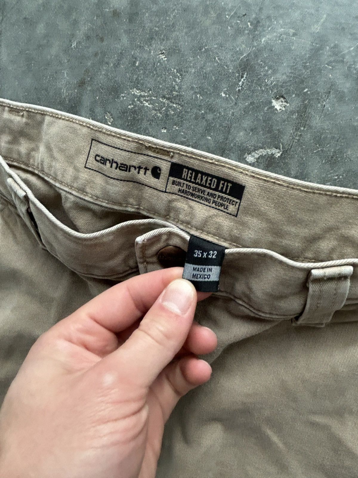 Carhartt Vintage Y2K Carhartt Carpenter Pants 35x32 Size US 35 - 8 Thumbnail