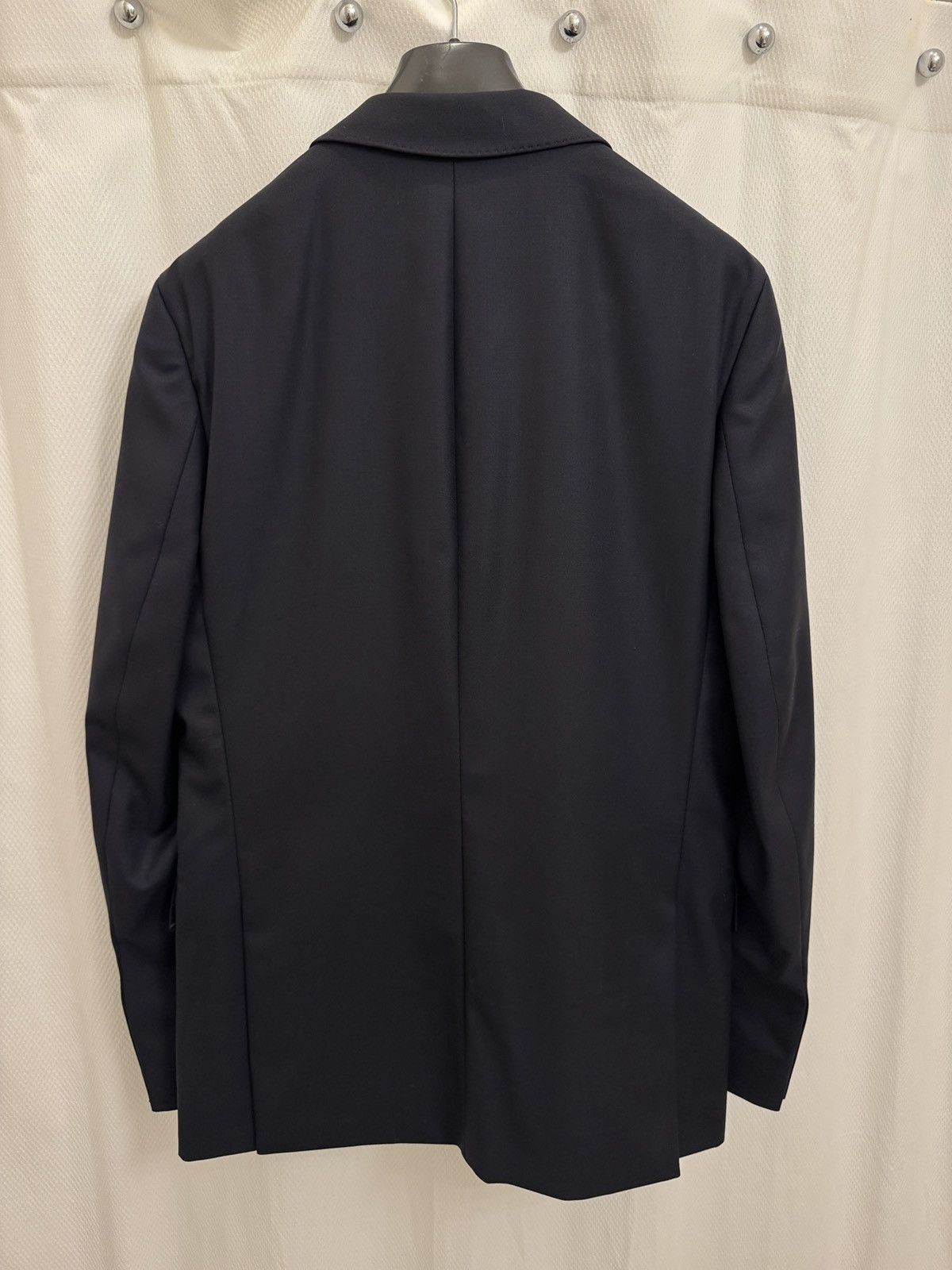 Officine Generale Officine Generale Men's Black 100% Wool Blazer Size IT 46 Size 46R - 4 Thumbnail