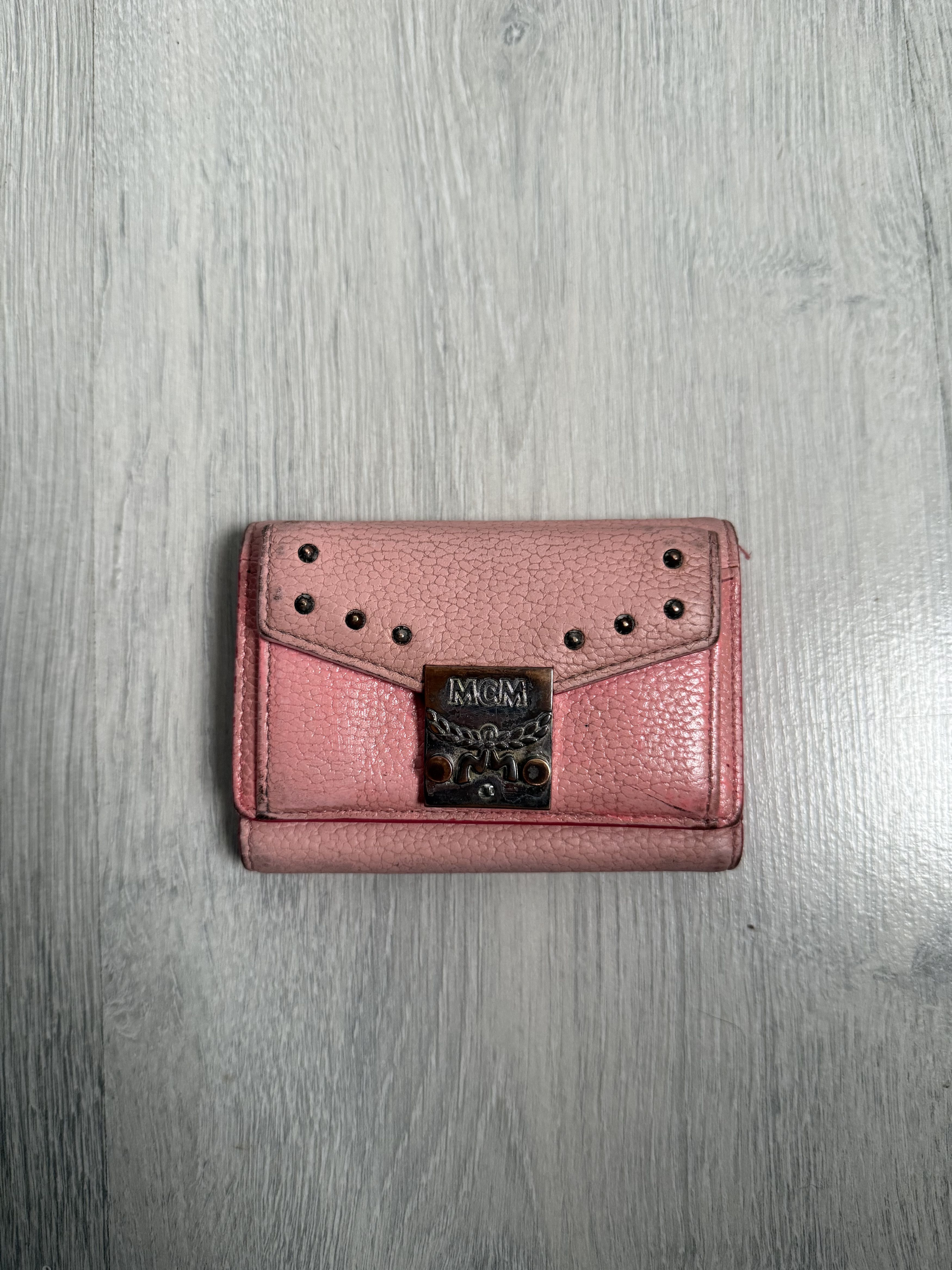 MCM RARE Vintage MCM pink mini wallet y2k Size ONE SIZE - 1 Thumbnail