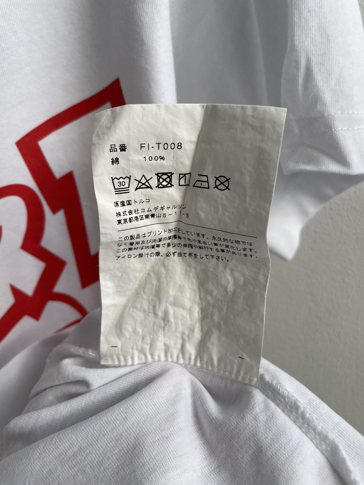 Comme des Garcons SHIRT RARE Comme Des Garcons SHIRT Big Logo T-Shirt Tee White Size US M / EU 48-50 / 2 - 10 Thumbnail