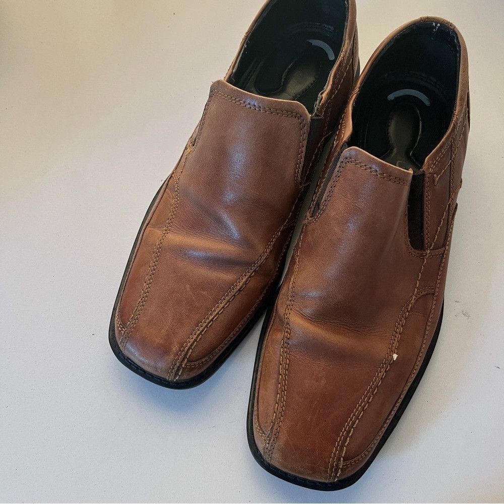 Nunn Bush Nunn Bush Slip On Loafer Men's Brown Leather Shoes Size 8M Size US 8 / EU 41 - 1 Thumbnail