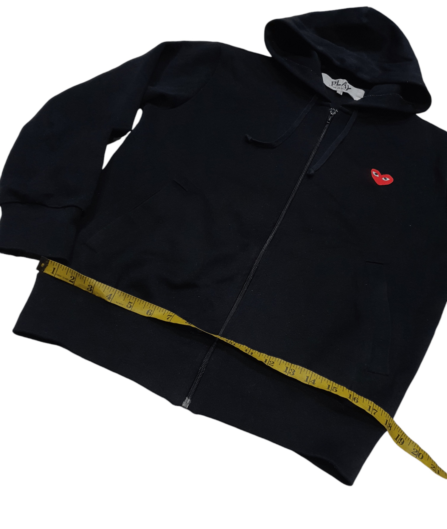Comme des Garcons × Comme des Garcons PLAY Comme Des Garcons Play Zip Up Hoodie Sweater Size US M / EU 48-50 / 2 - 10 Thumbnail