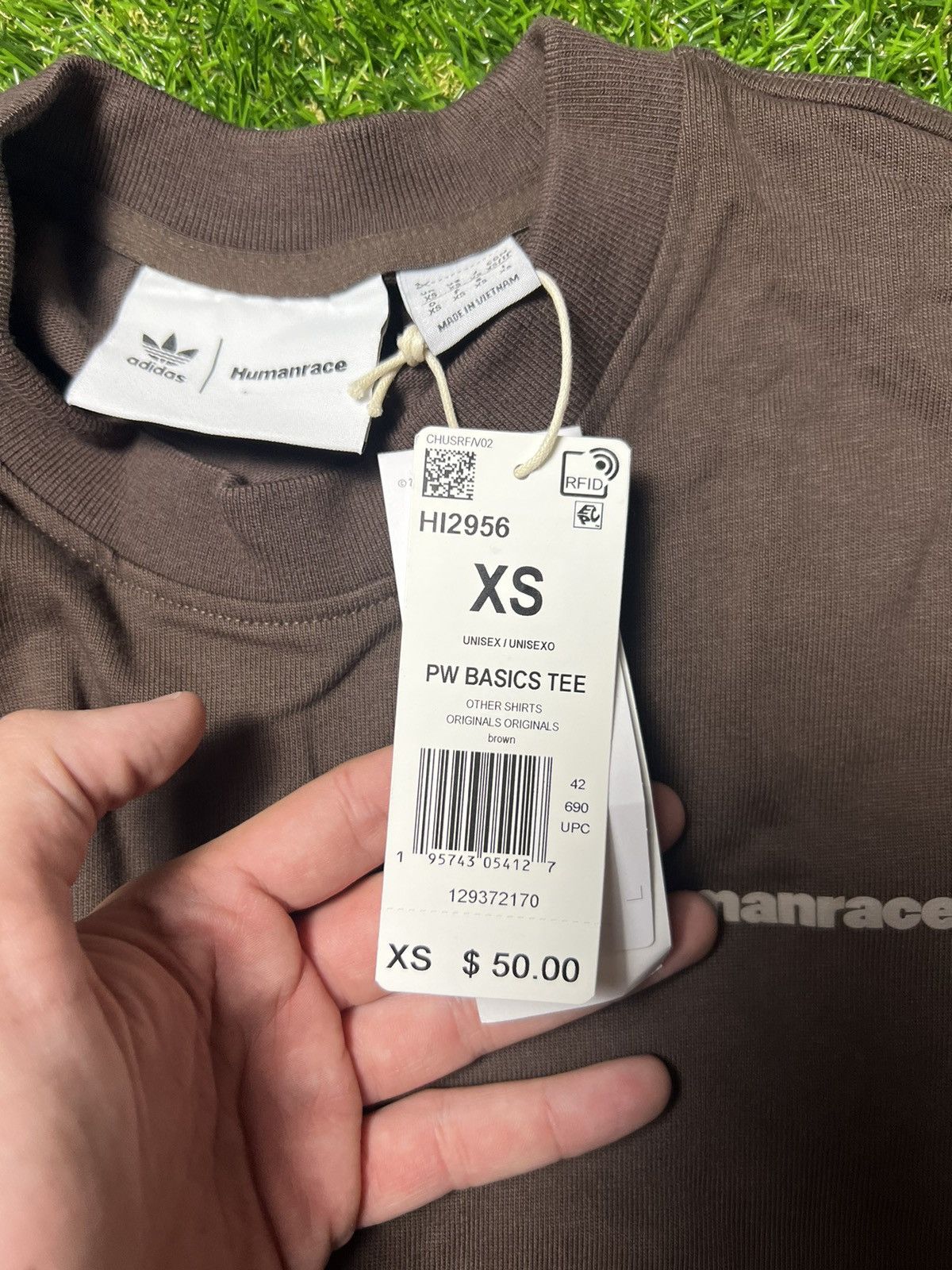 Adidas × Humanrace Human Race Brown T-shirt Size US XS / EU 42 / 0 - 2 Thumbnail