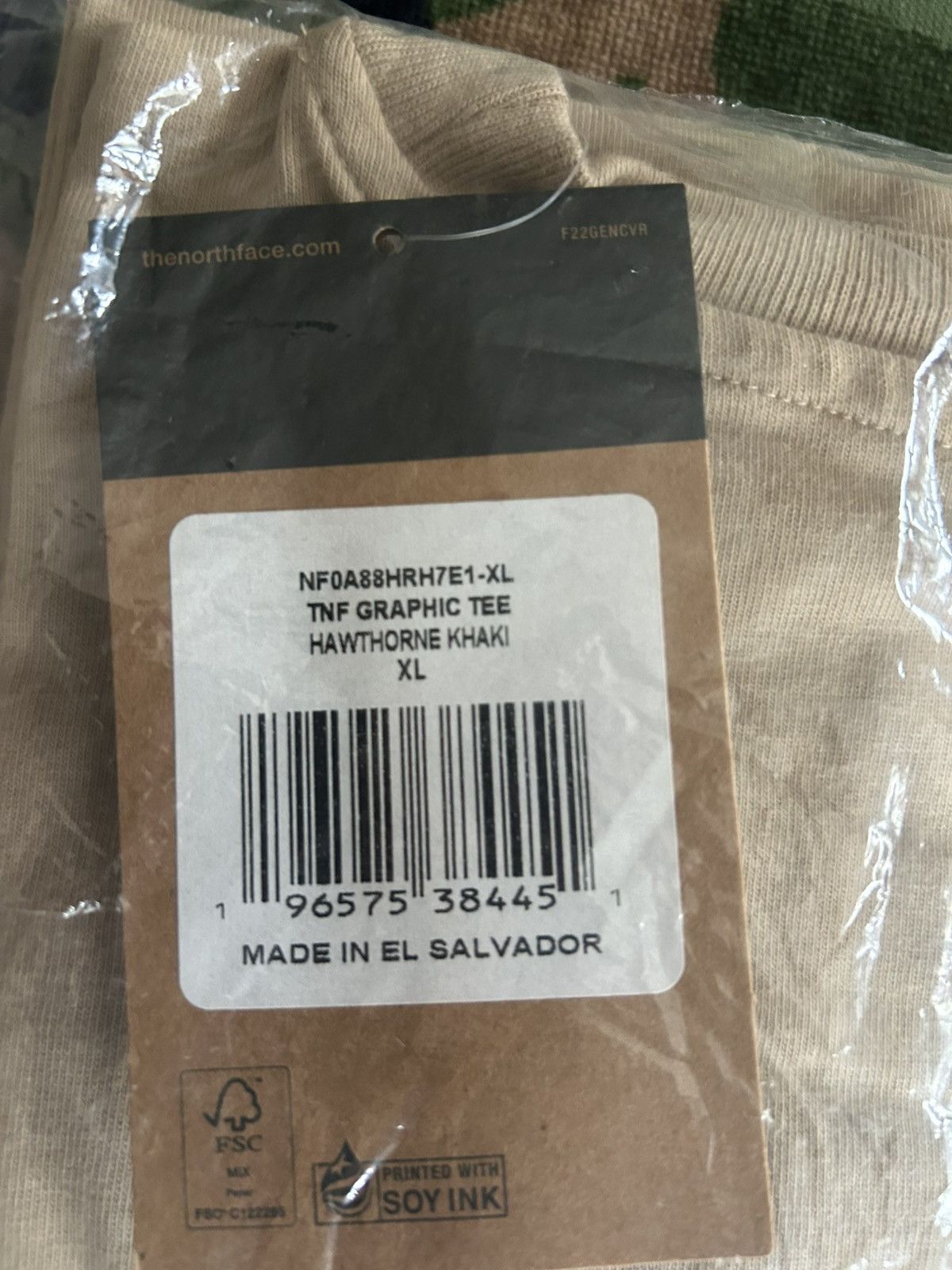 Supreme × The North Face Supreme The North Face S/S Top / Tee Khaki XL SS24 Size US XL / EU 56 / 4 - 5 Thumbnail