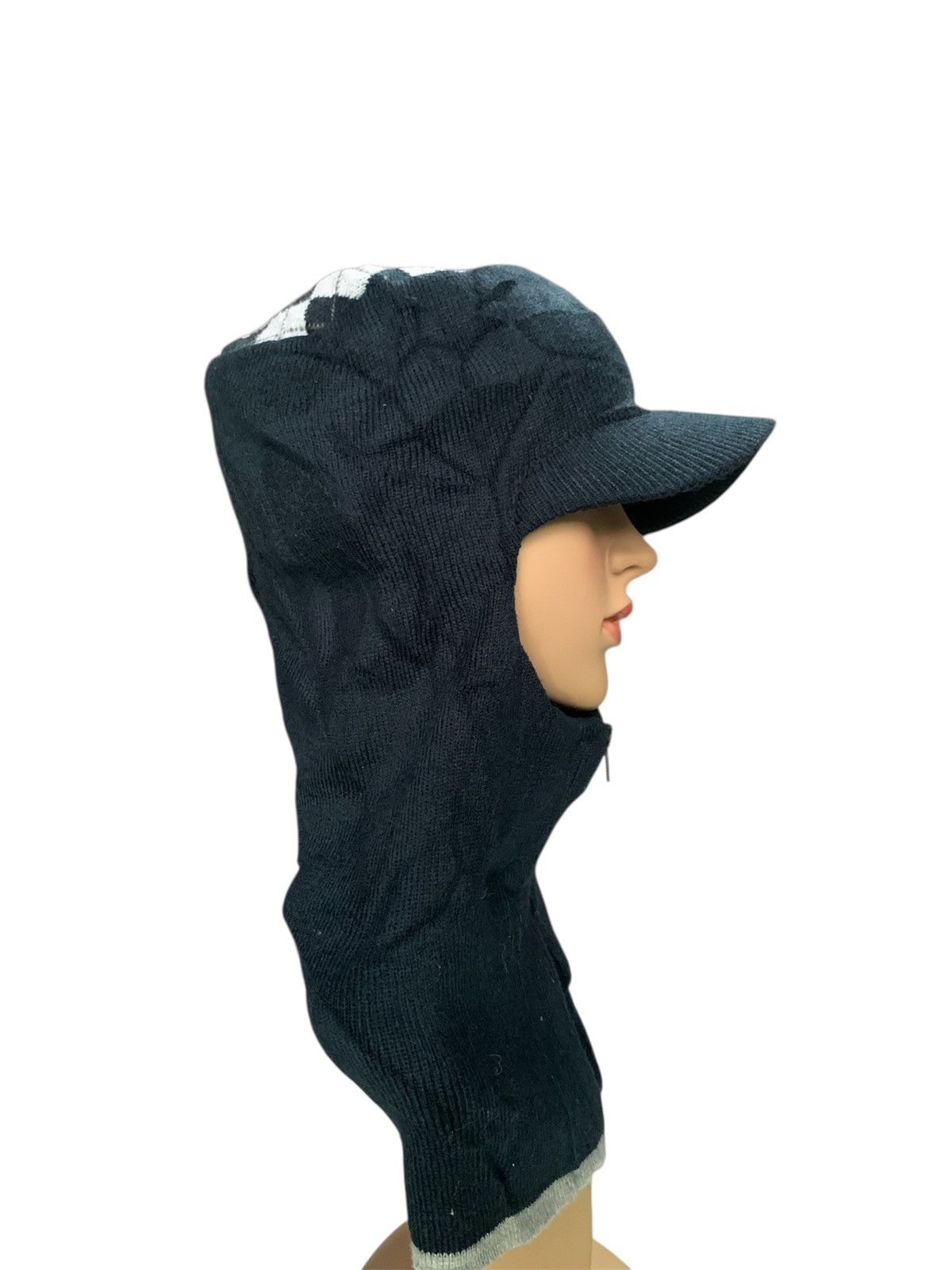 Japanese Brand × Kapital Winter Knitted Balaclava Beany Hat Zipper Up Size ONE SIZE - 2 Thumbnail