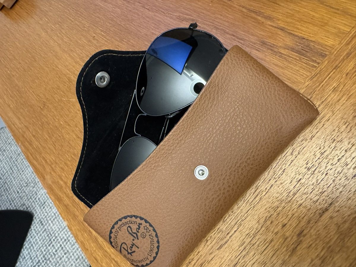 RayBan RayBan Black Aviators Size ONE SIZE - 1 Thumbnail