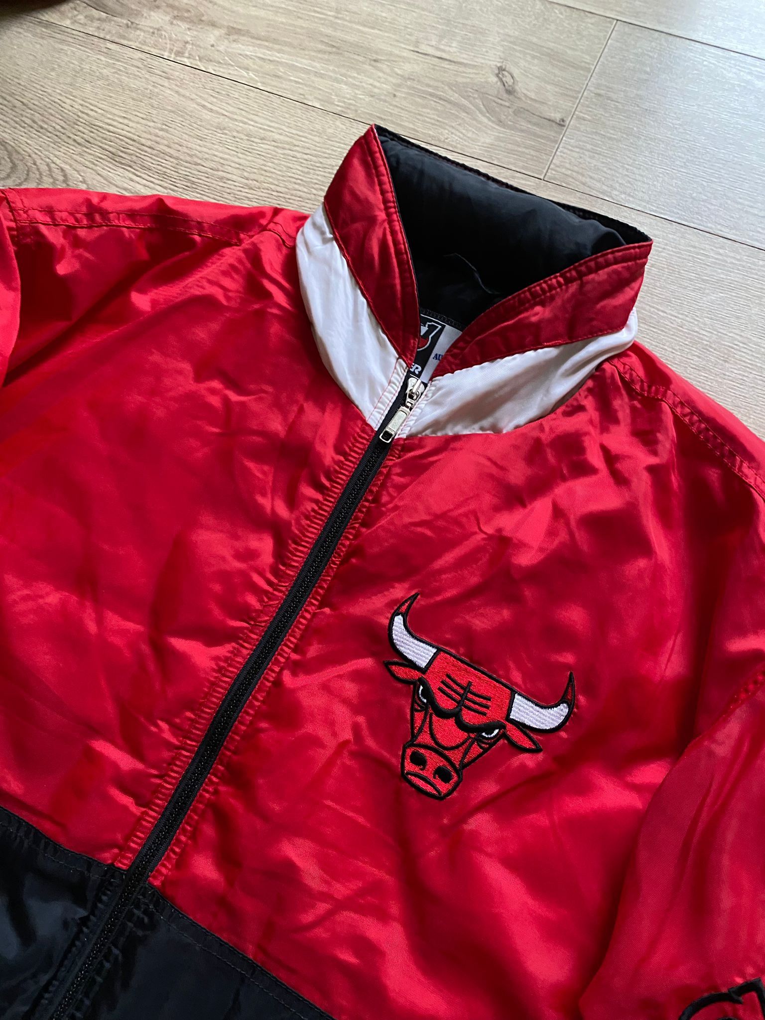 Starter 90s vintage Starter x NBA x Chicago Bulls bomber jacket Size US L / EU 52-54 / 3 - 6 Thumbnail
