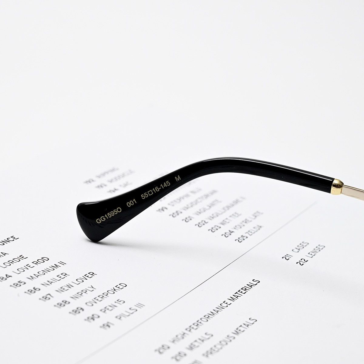 Gucci GUCCI GG1595O GLASSES Size ONE SIZE - 8 Thumbnail