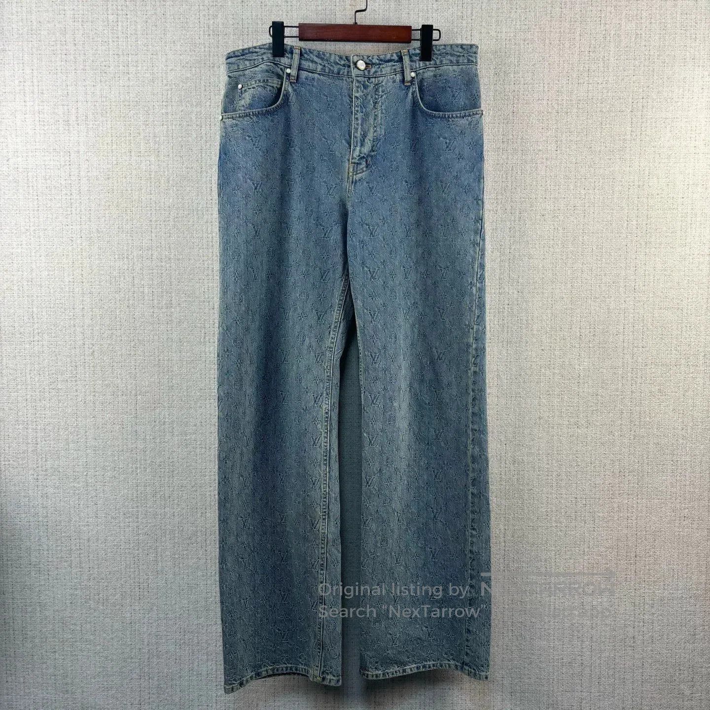 Louis Vuitton Louis Vuitton FW24 Monogram Denim Jeans. Size US 33 - 1 Thumbnail