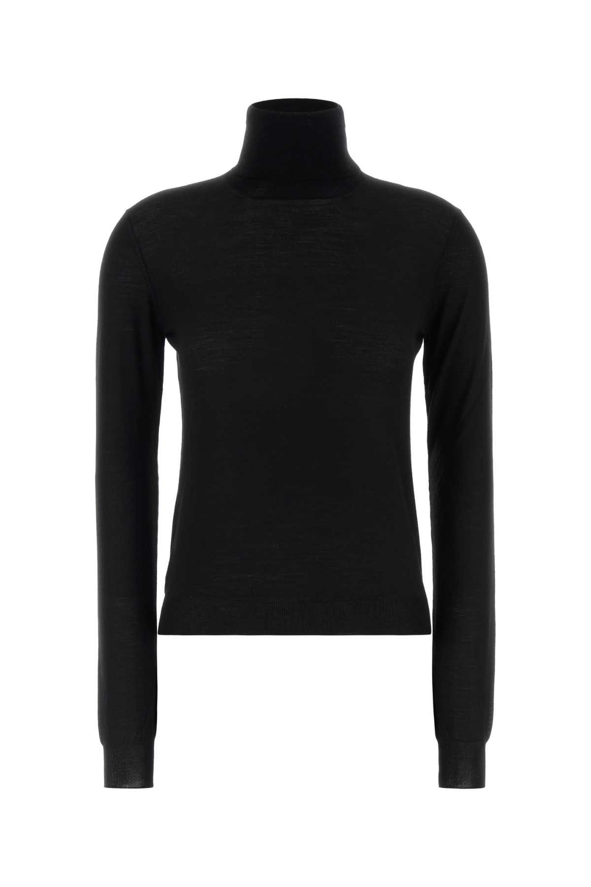 Prada Black Wool Sweater Size S / US 4 / IT 40 - 1 Thumbnail