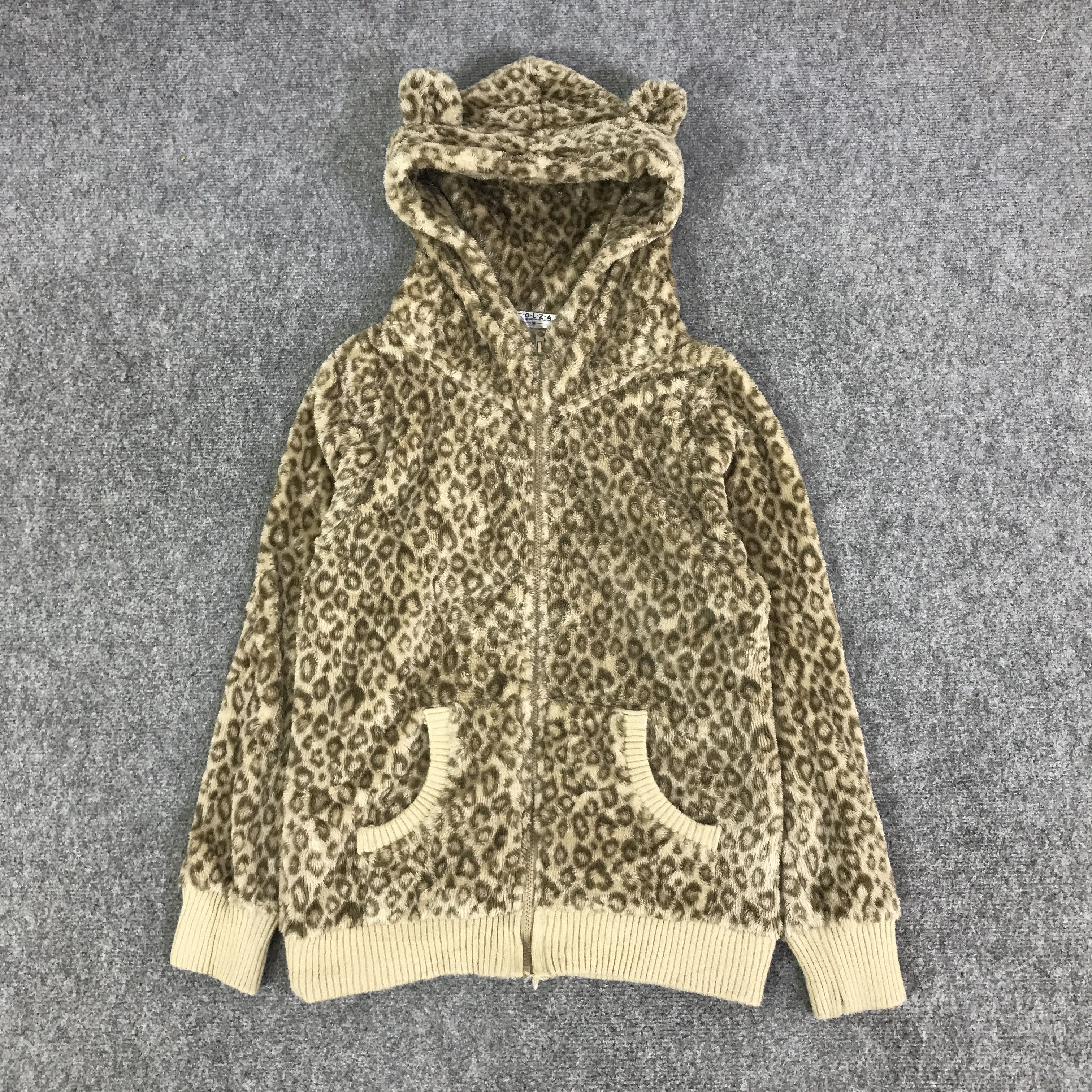Japanese Brand GOTHIC STYLE COLZA SHERPA FLEECE JACKET K102B2 Size US M / EU 48-50 / 2 - 1 Thumbnail