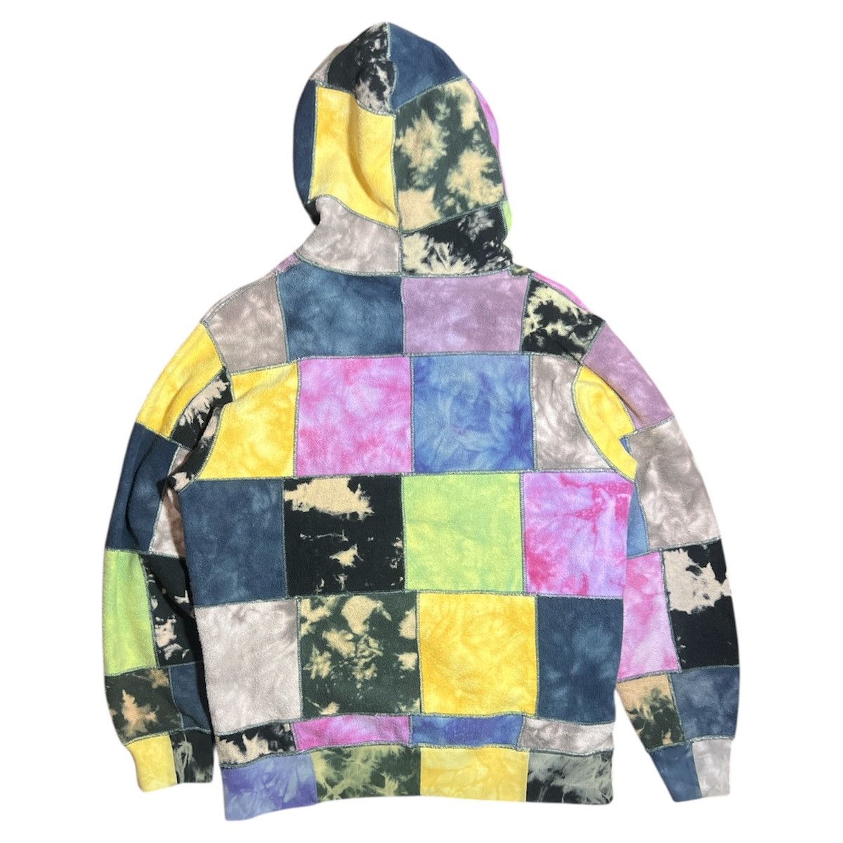 Supreme SUPREME Patchwork Hoodie (SS19) — Medium Size US M / EU 48-50 / 2 - 2 Thumbnail