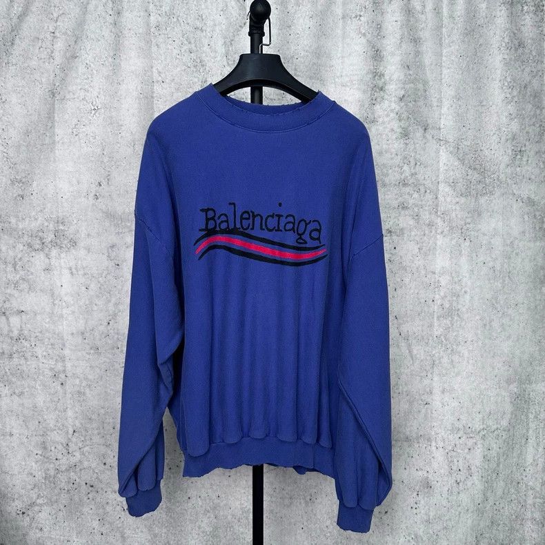 Balenciaga Balenciaga Coke hole sweater Size US M / EU 48-50 / 2 - 1 Thumbnail