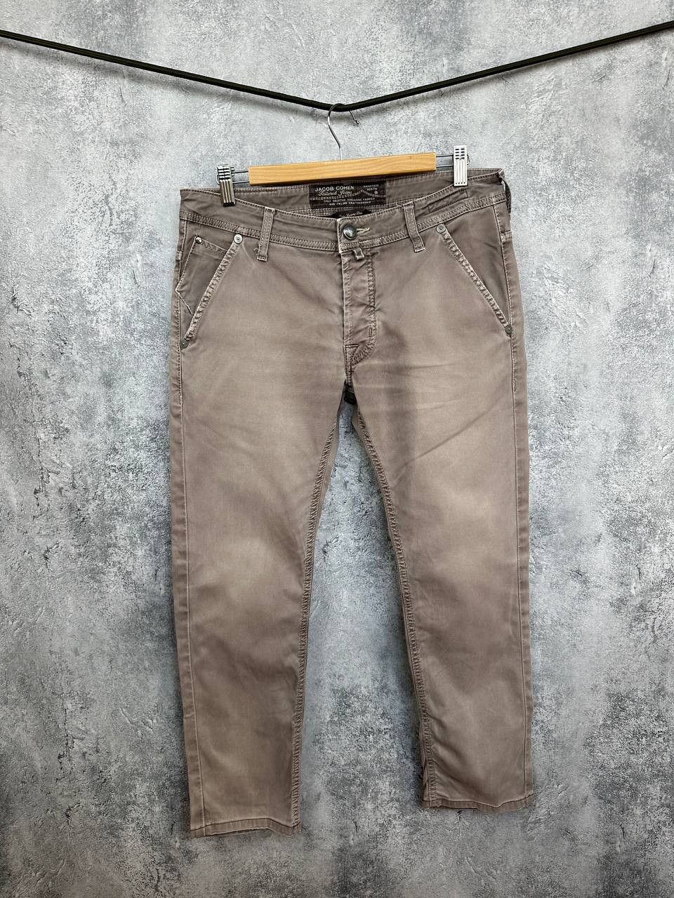 Jacob Cohen Jacob Cohen Tailored Jeans Type 613C Brown Taupe Denim Pants Size US 32 / EU 48 - 1 Thumbnail