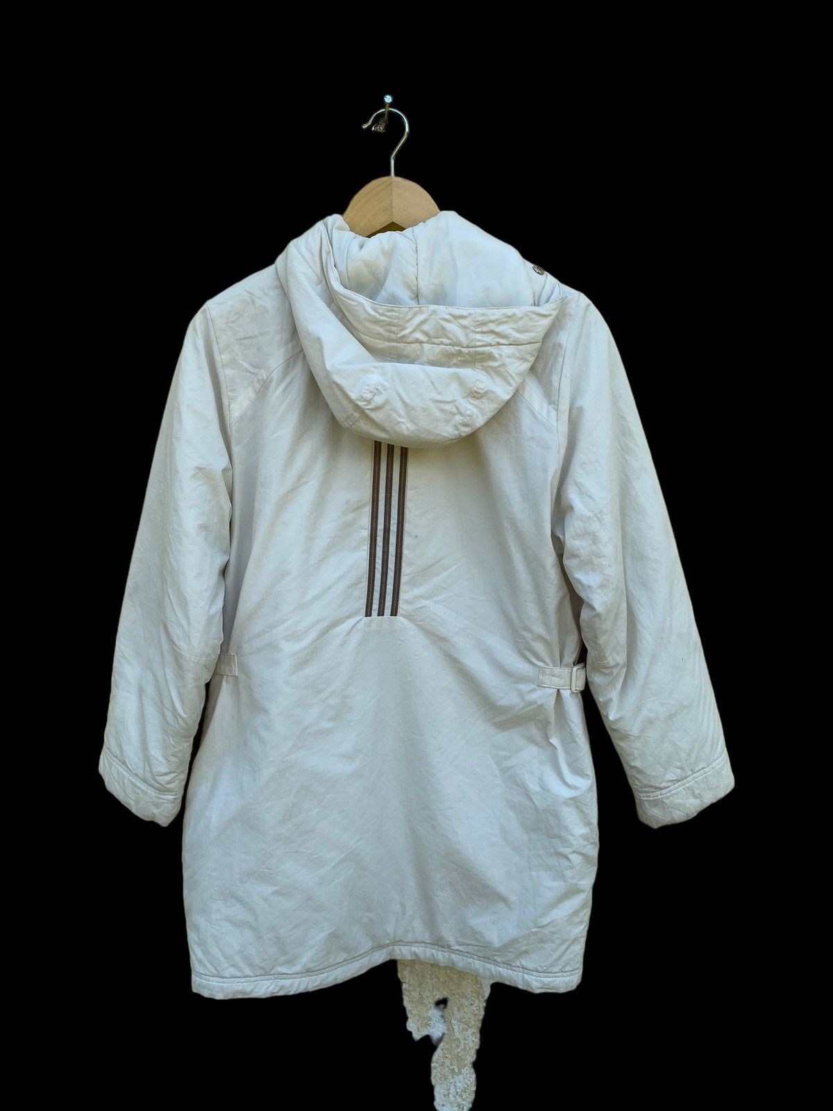 Adidas × Vintage Vintage Y2k Adidas long jacket hoodie Size M / US 6-8 / IT 42-44 - 4 Thumbnail