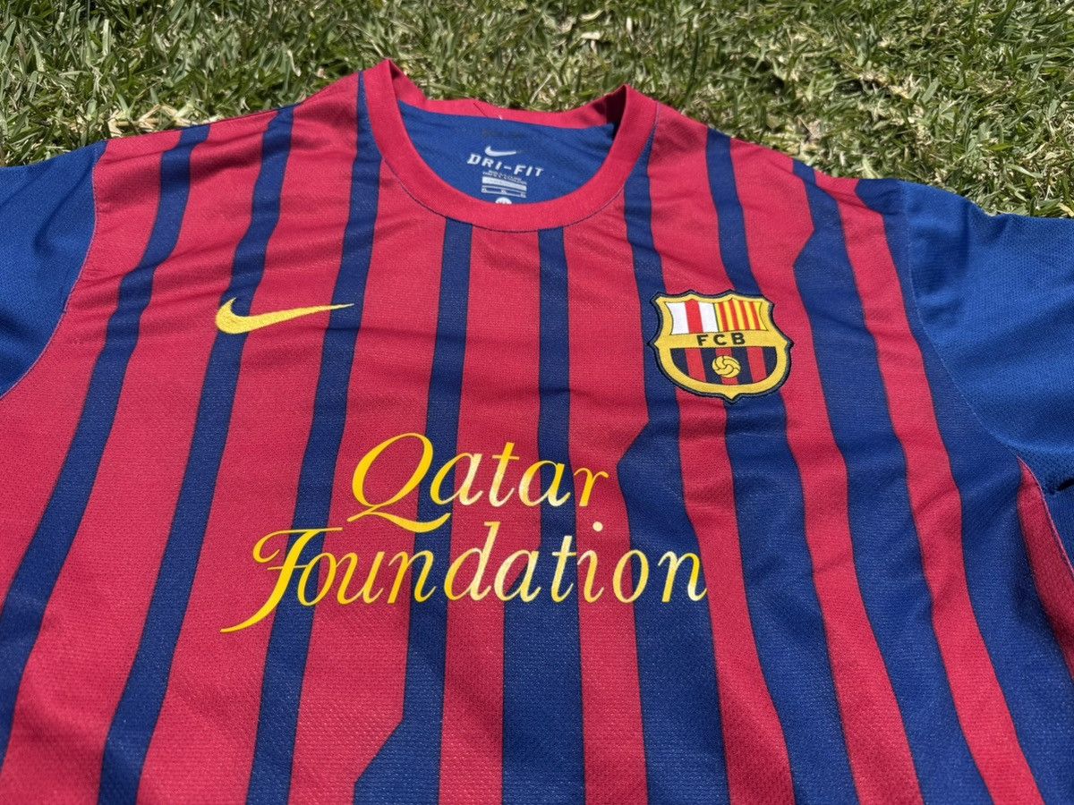 Nike Nike Barcelona Soccer Jersey Size US XL / EU 56 / 4 - 2 Thumbnail