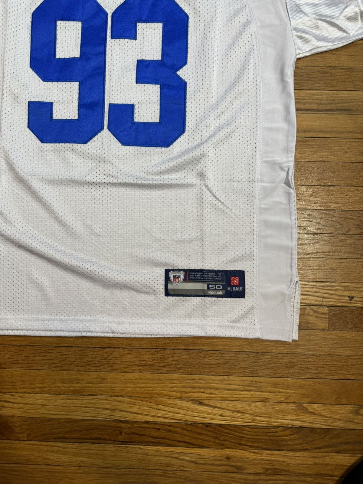 NFL × Vintage Dwight Freeney Reebok NFL Jersey Indianapolis Colts White Size US L / EU 52-54 / 3 - 3 Thumbnail