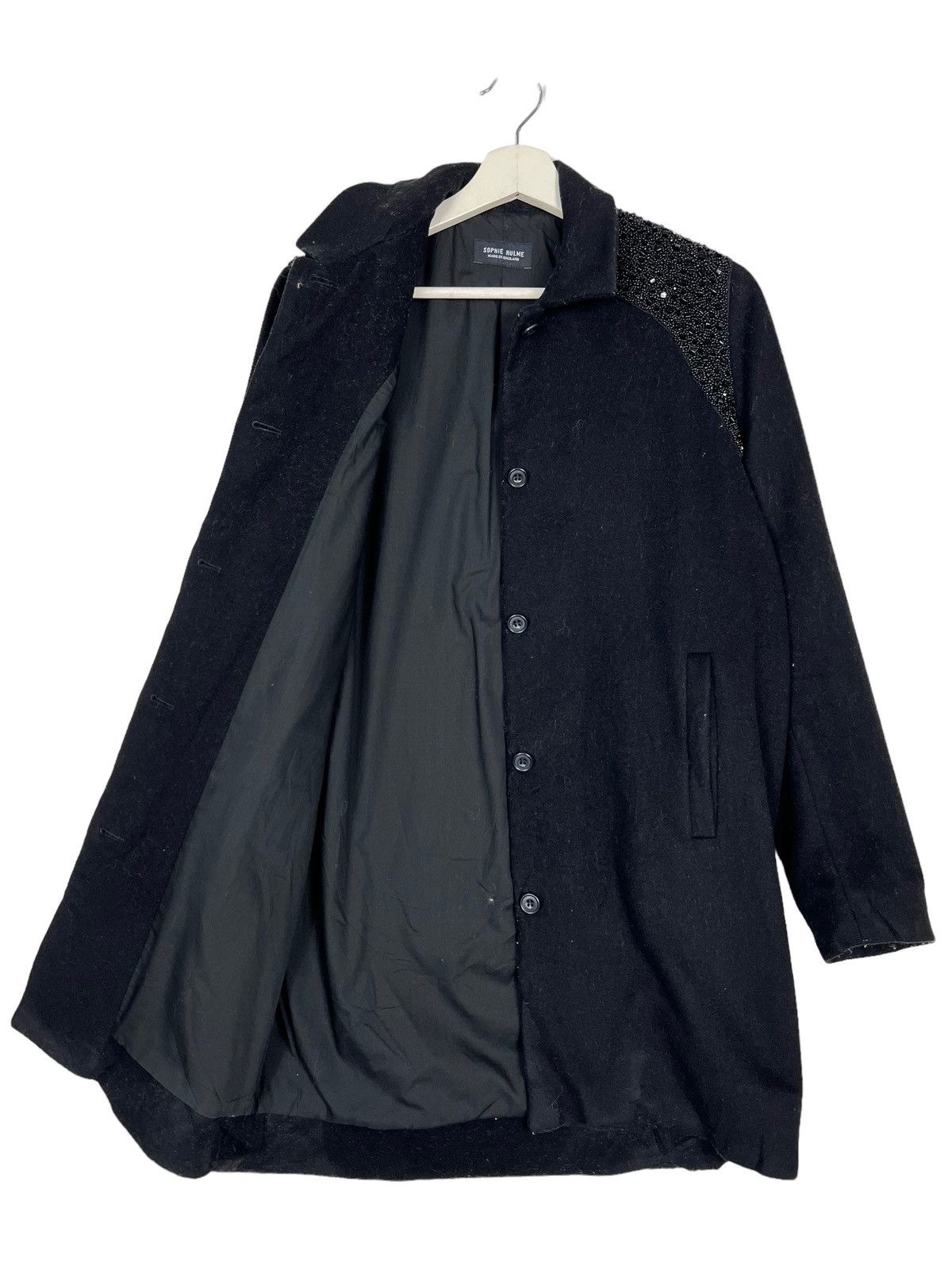 Designer 🔥 SOPHIE HULME WOOL COAT MADE IN ENGLAND Size US S / EU 44-46 / 1 - 9 Thumbnail