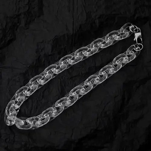 Japanese Brand New Transparent Acrylic Chain Necklace Size ONE SIZE - 2 Thumbnail