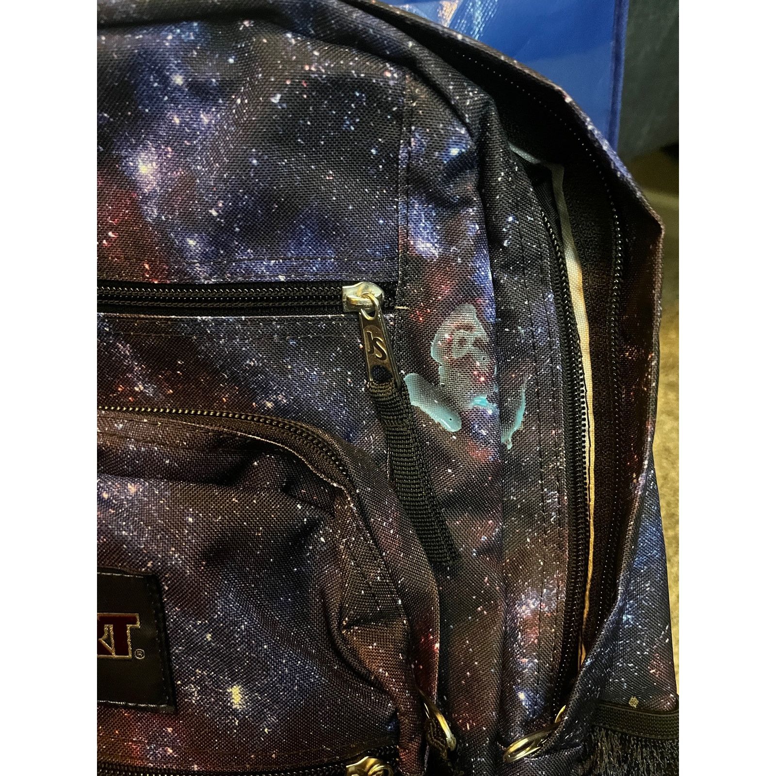 Jansport Jansport Cyberspace Galaxy Big Student Backpack Bookbag READ Size ONE SIZE - 13 Thumbnail